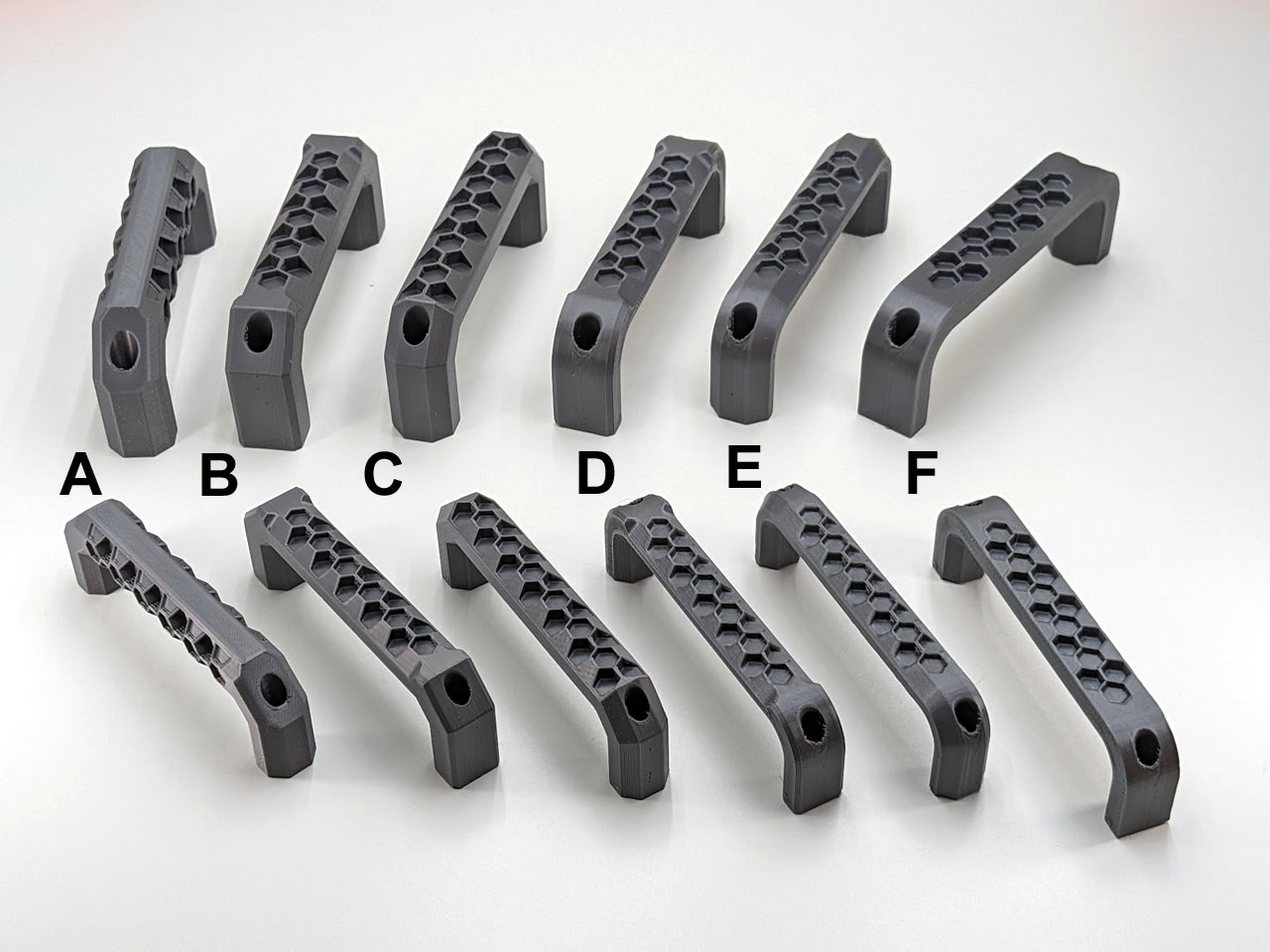 Hex Pattern Handle Collection