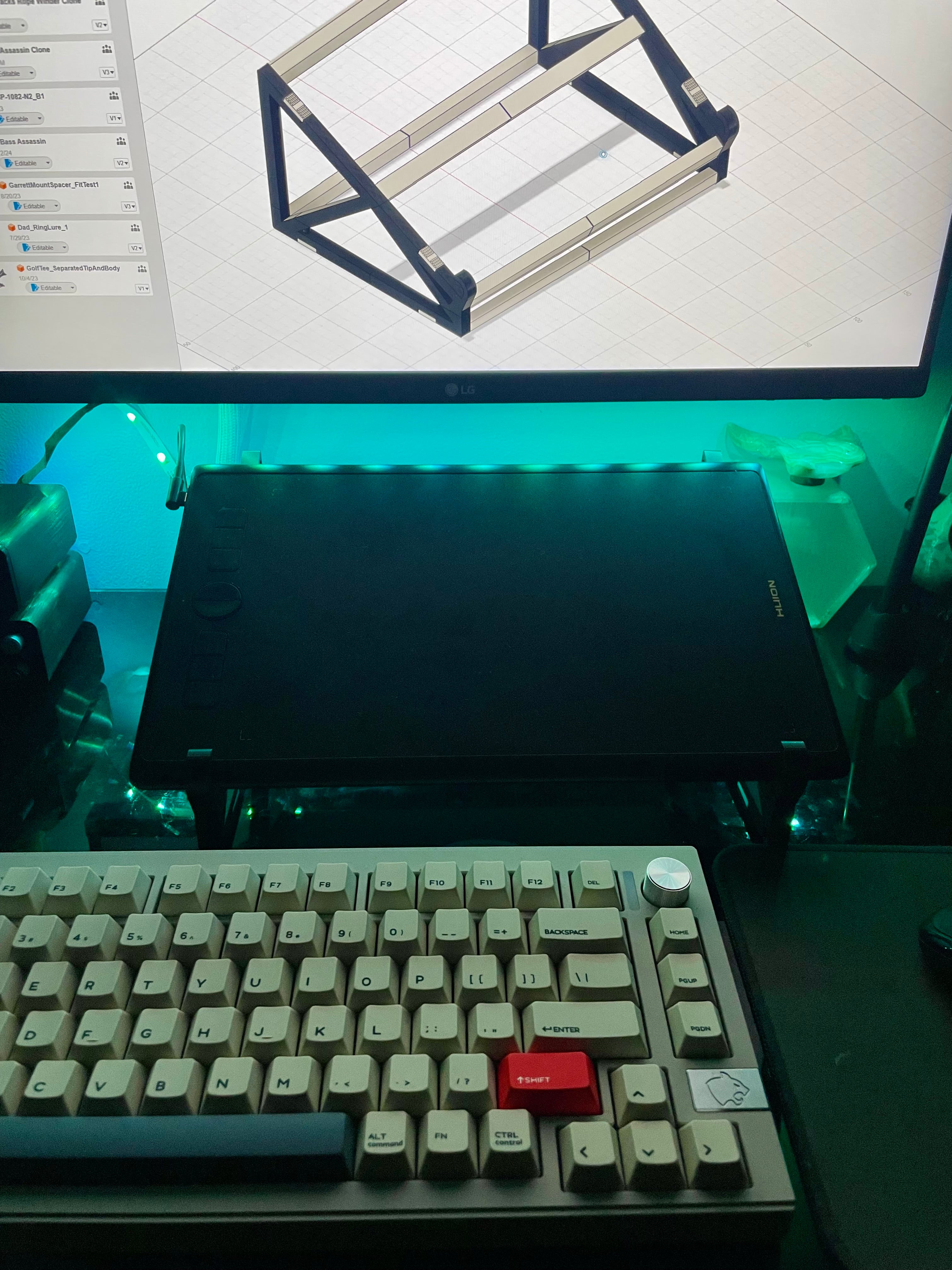 Drawing Tablet Desk Stand Intended for Huion H610X