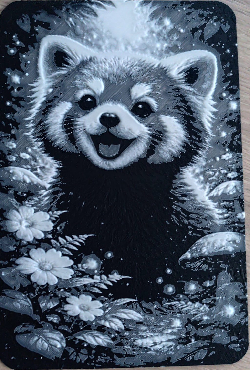 Happy Panda 16x24 cm
