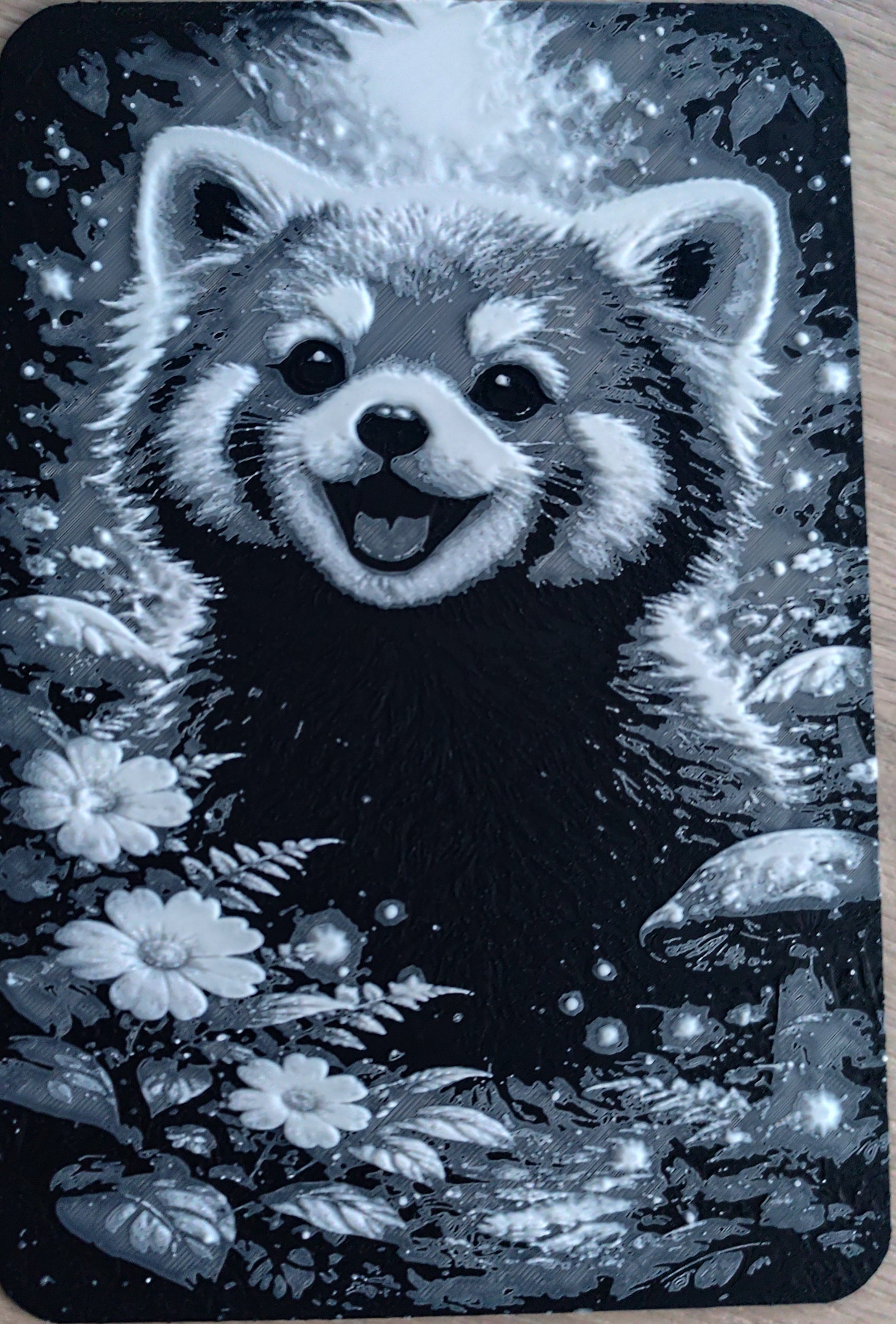 Happy Panda 16x24 cm