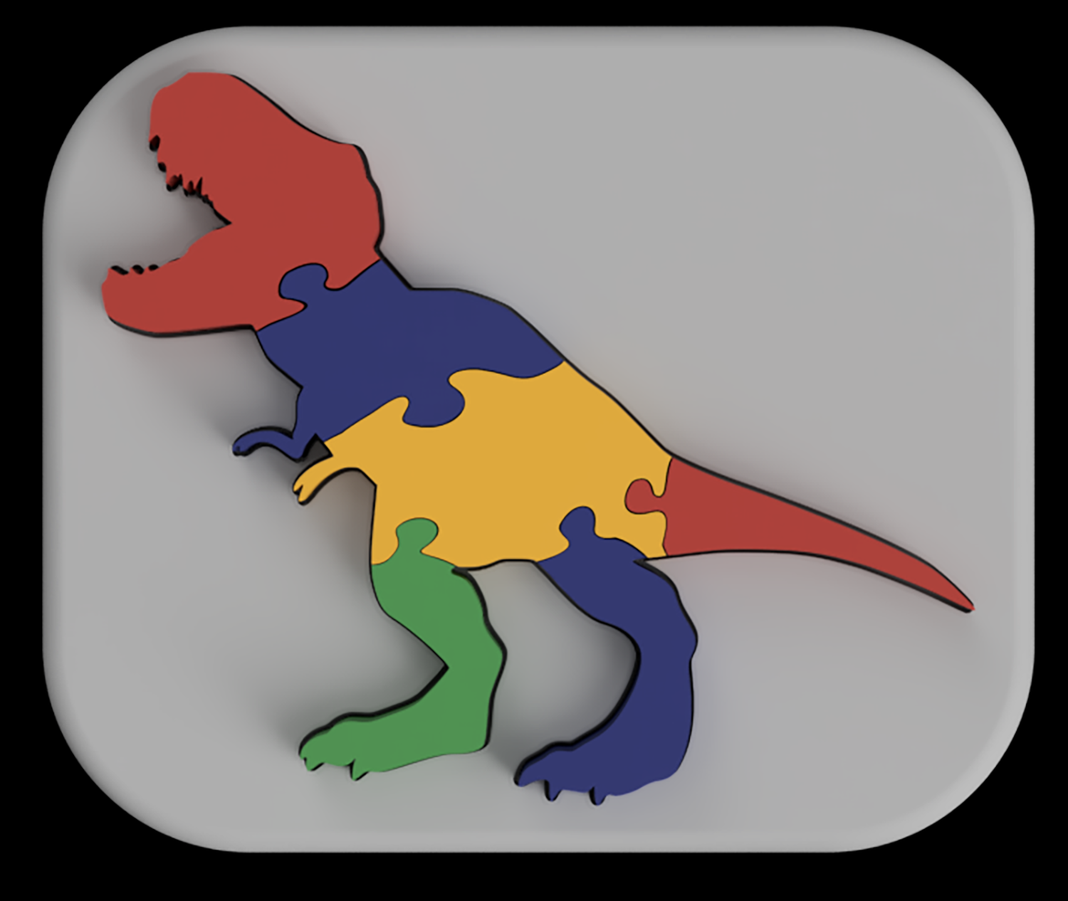 T-Rex - Puzzle for Kids