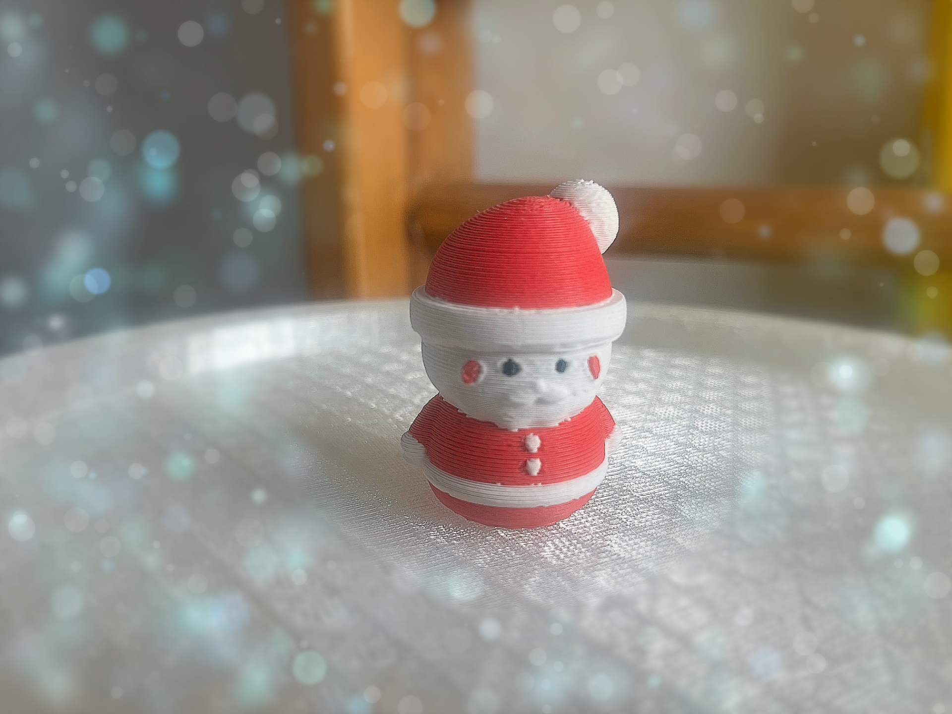 Christmas mini Santa AMS ready No supports