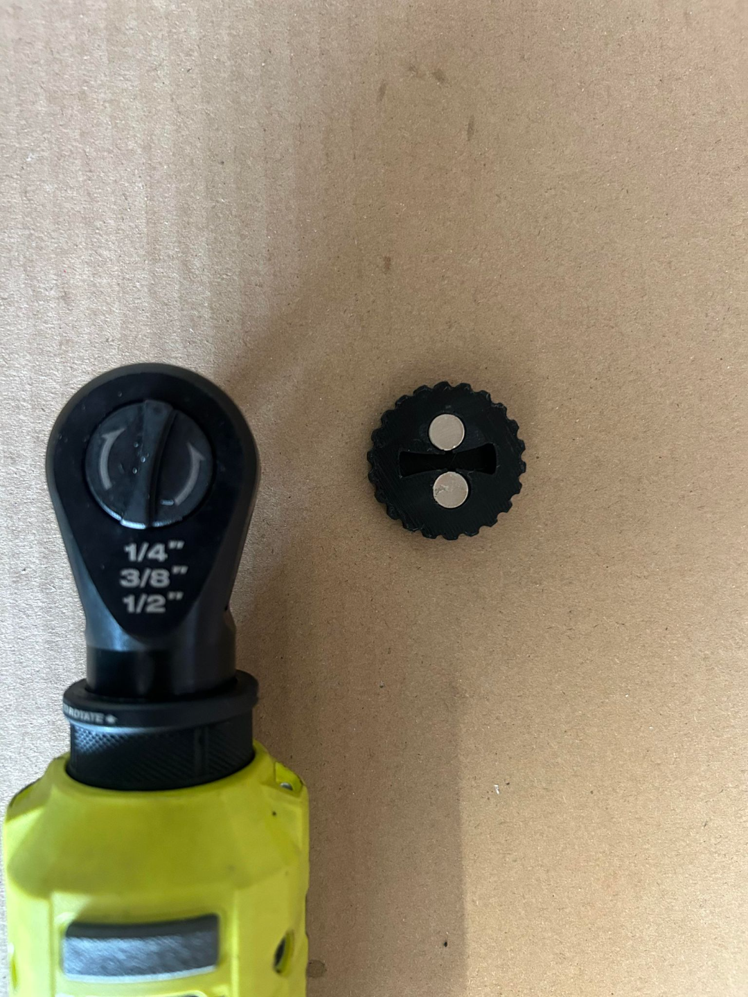 Ryobi 18v rachet knob
