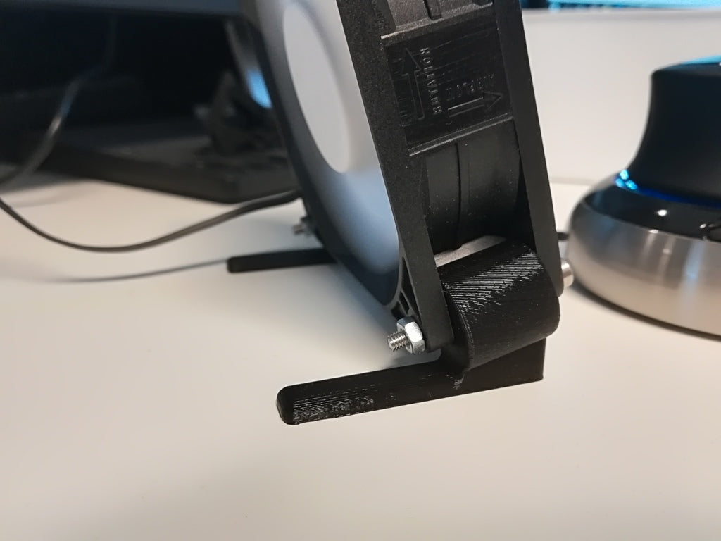 Minimalistic fan stand 80mm 15degrees