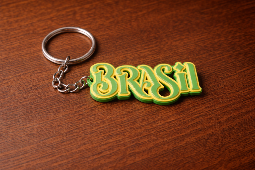 Brasil Keychain