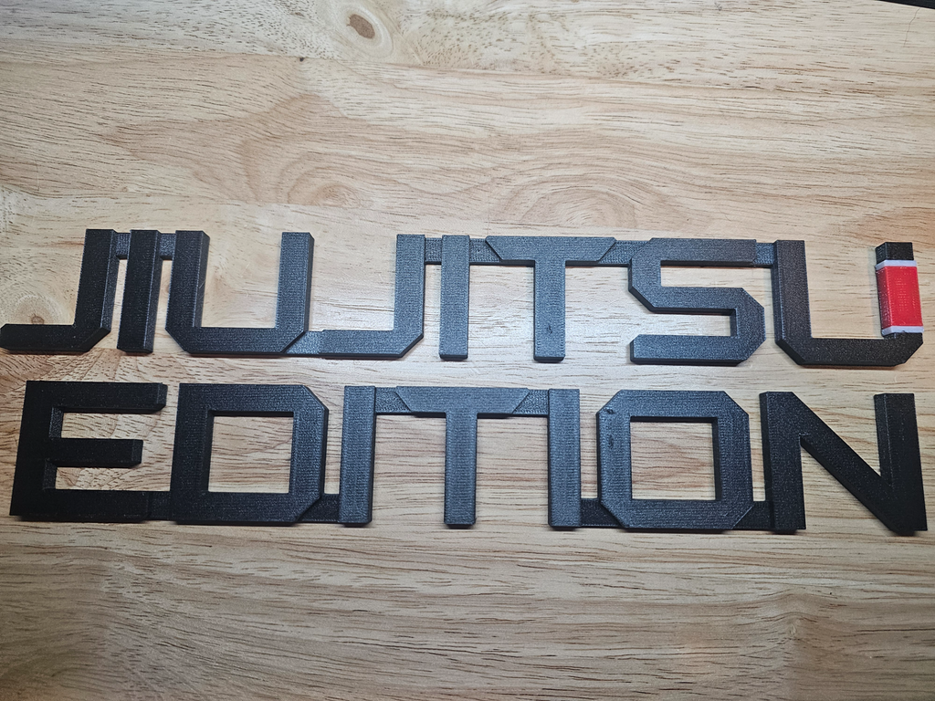 Jiujitsu Edition Badge