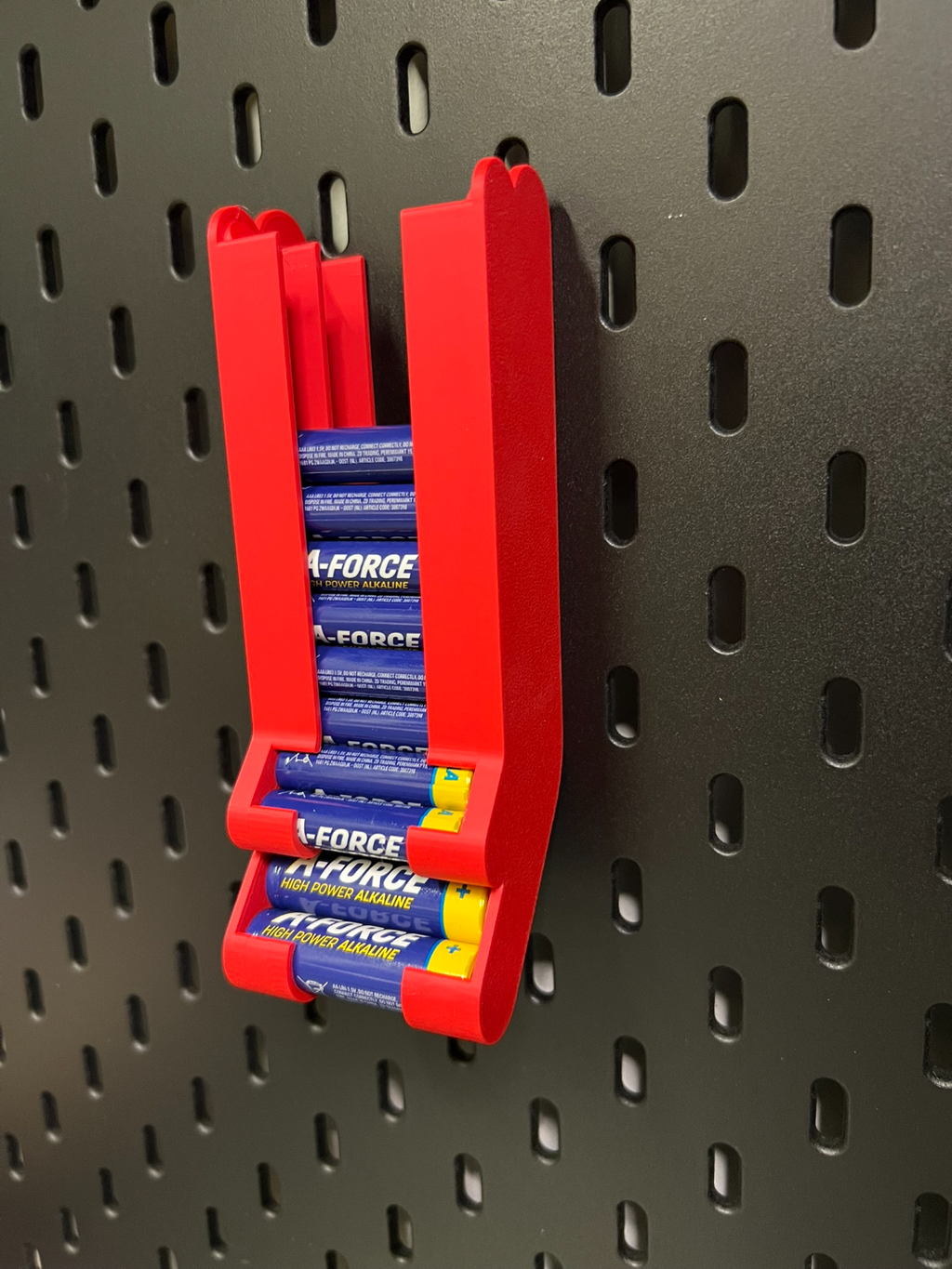 AA&AAA Battery Holder for IKEA Skadis