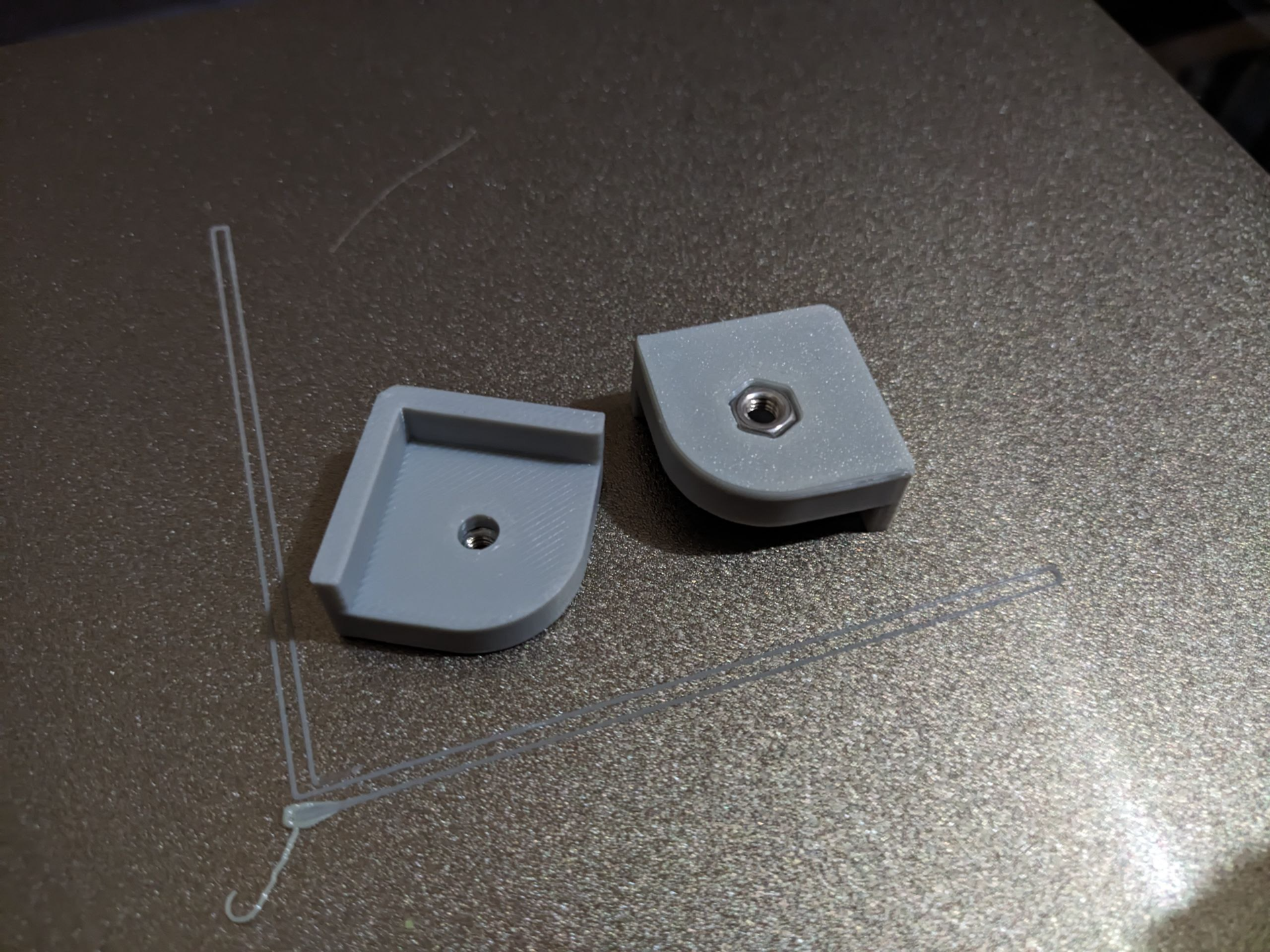 Q1 Pro (rev. 2) Split Build Plate Guide Stop