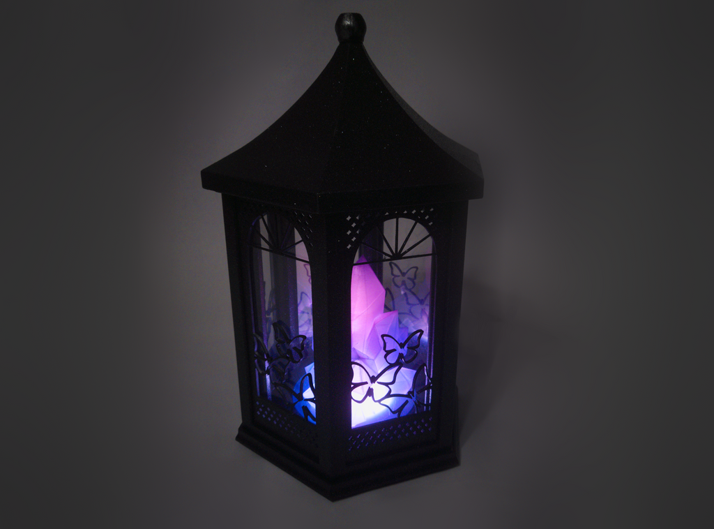 Magical Crystal Butterfly Lantern