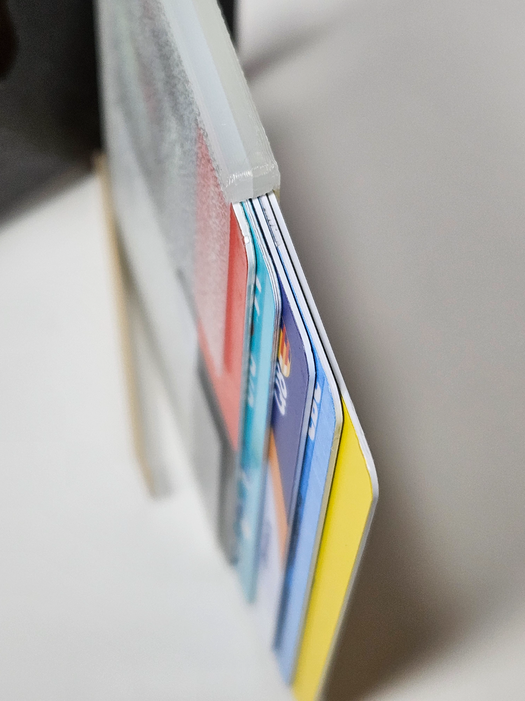 Quick credit card holder