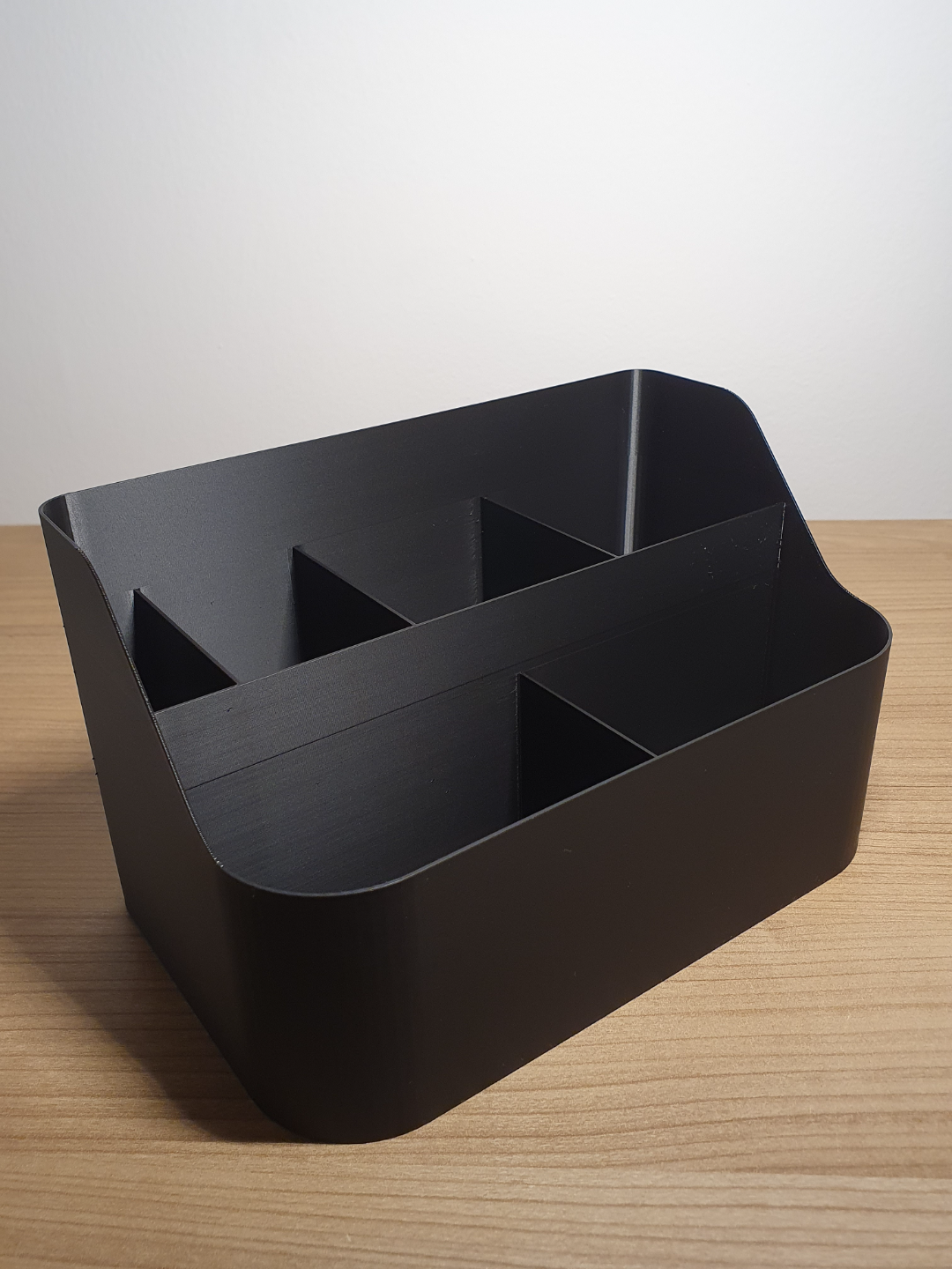 Pencil desk organizer box