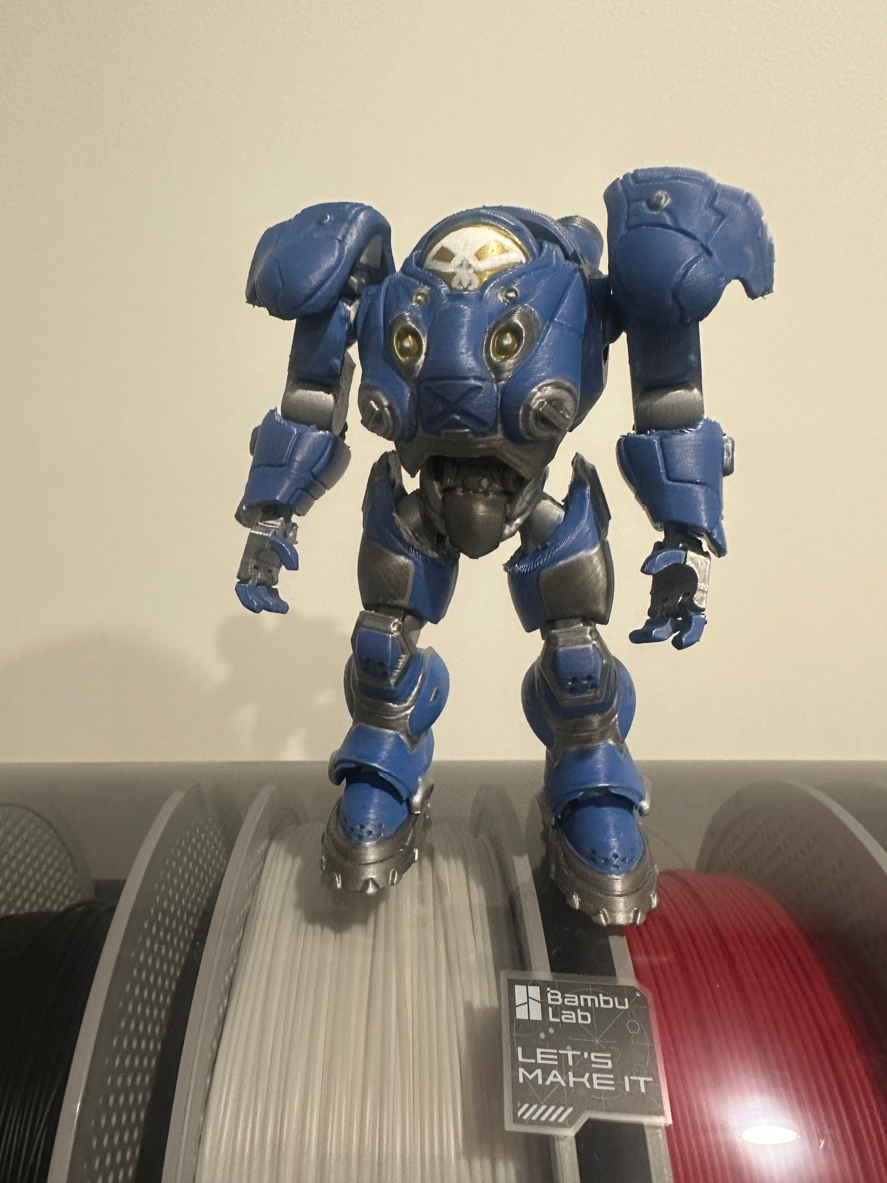 StarCraft II - Articulated 3D Marine Model - V1