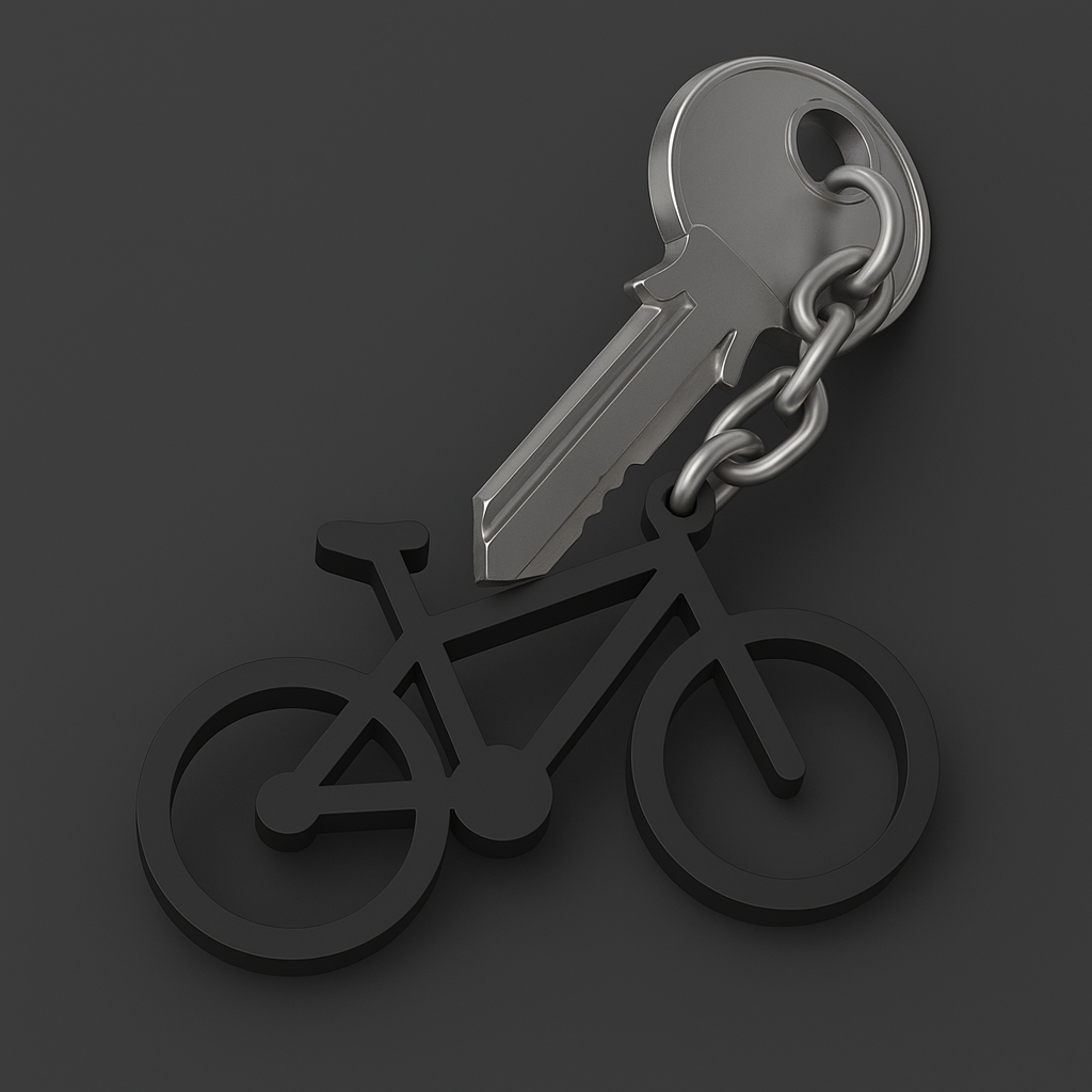 Fahrrad-Schlüsselanhänger