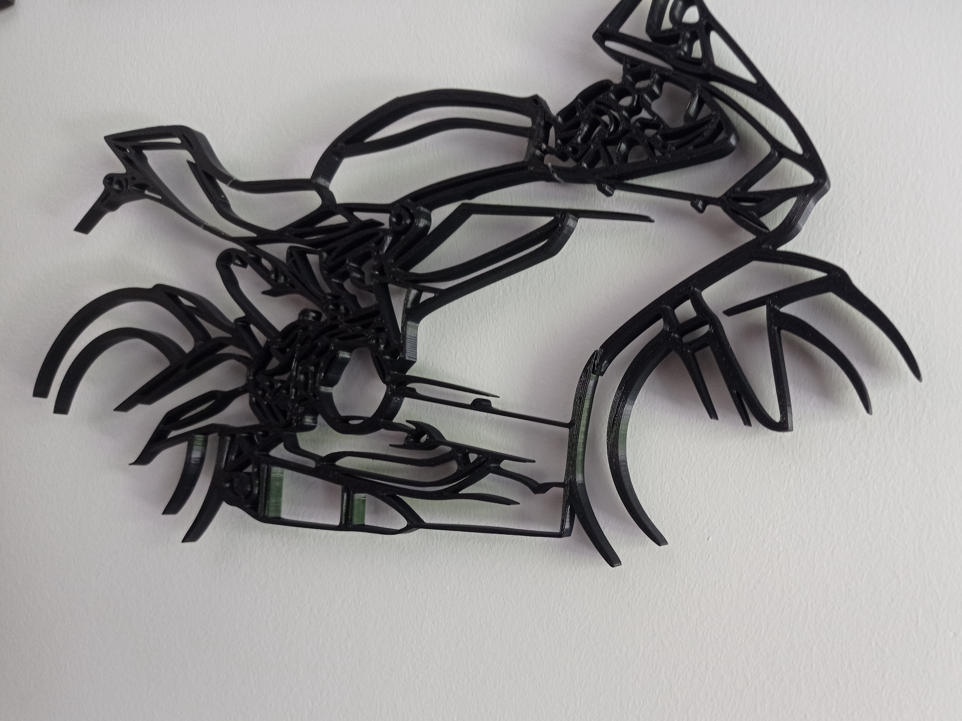 Motorbike wall_art 40cm