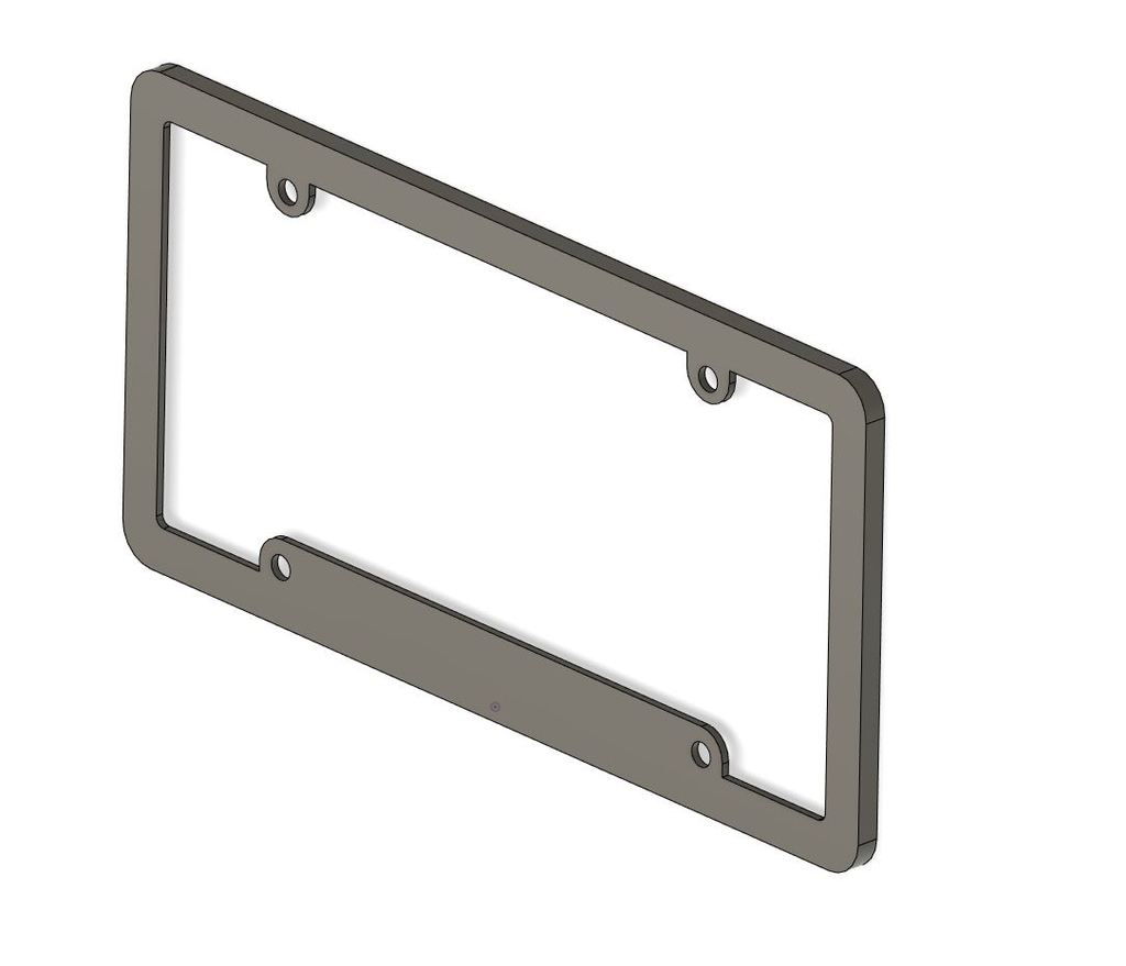 License Plate Holder