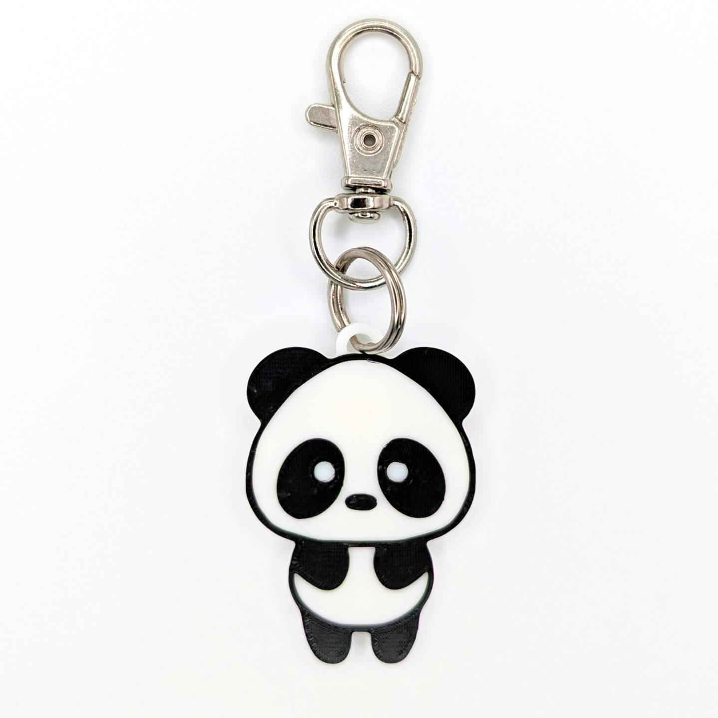 Cute Panda Keychain - Panda 5 by Amanda Roos