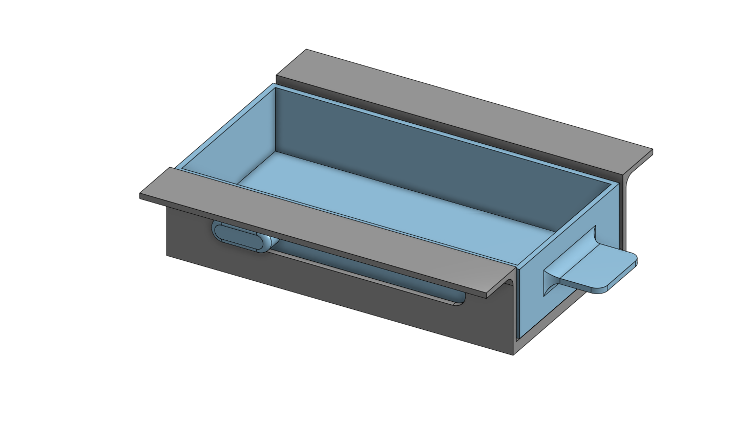 Simple under the desk drawer