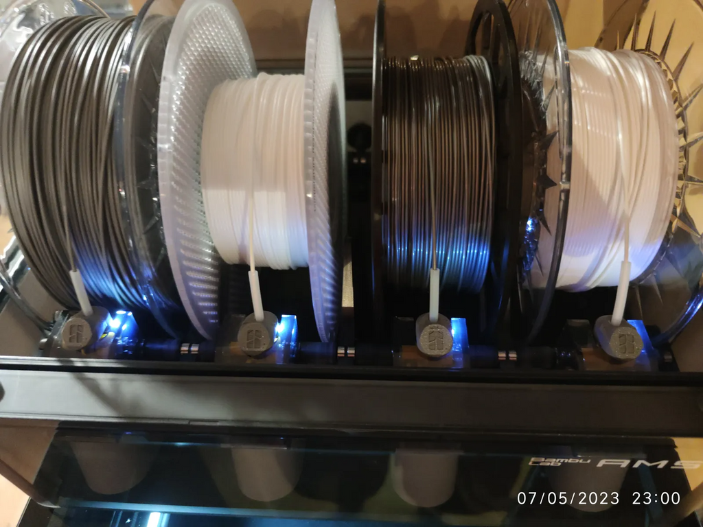 Bambu lab AMS Feeder Button remix