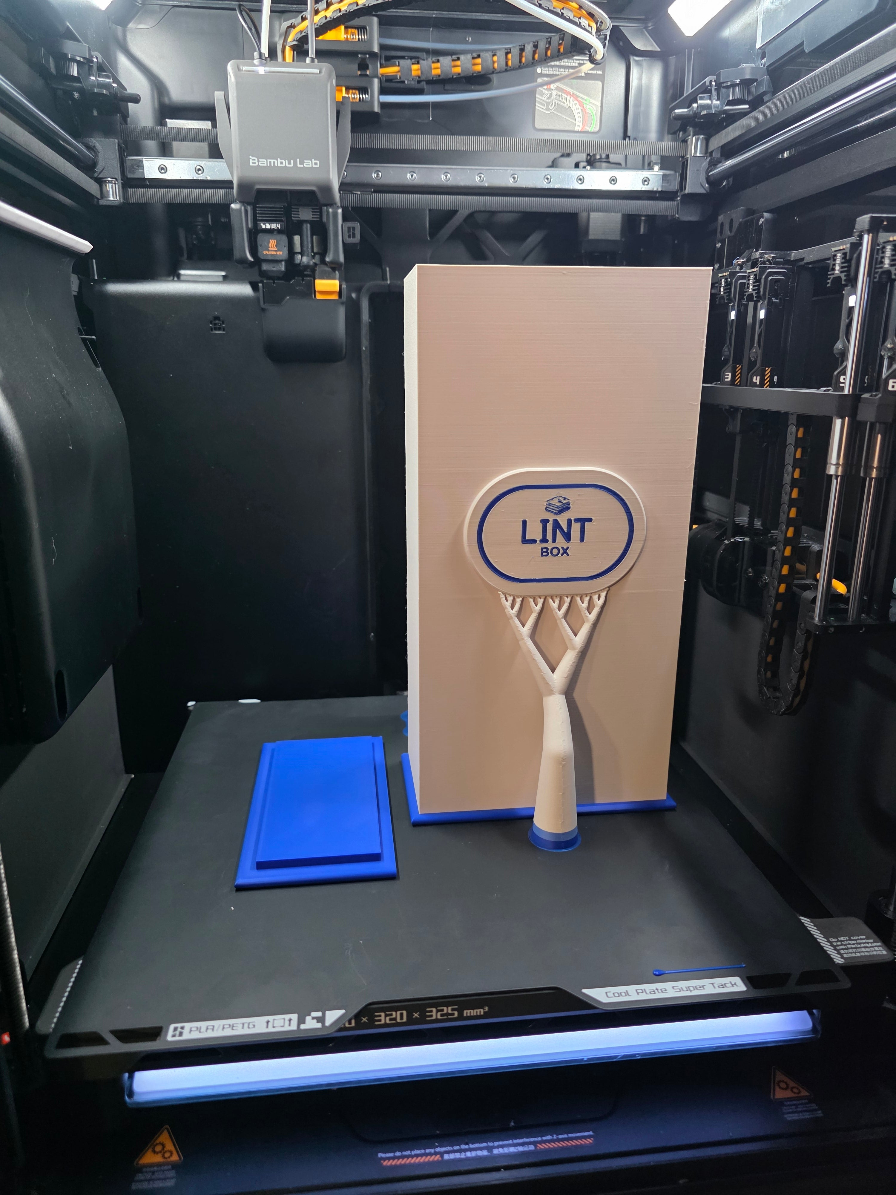 High-Capacity Magnetic Lint Bin