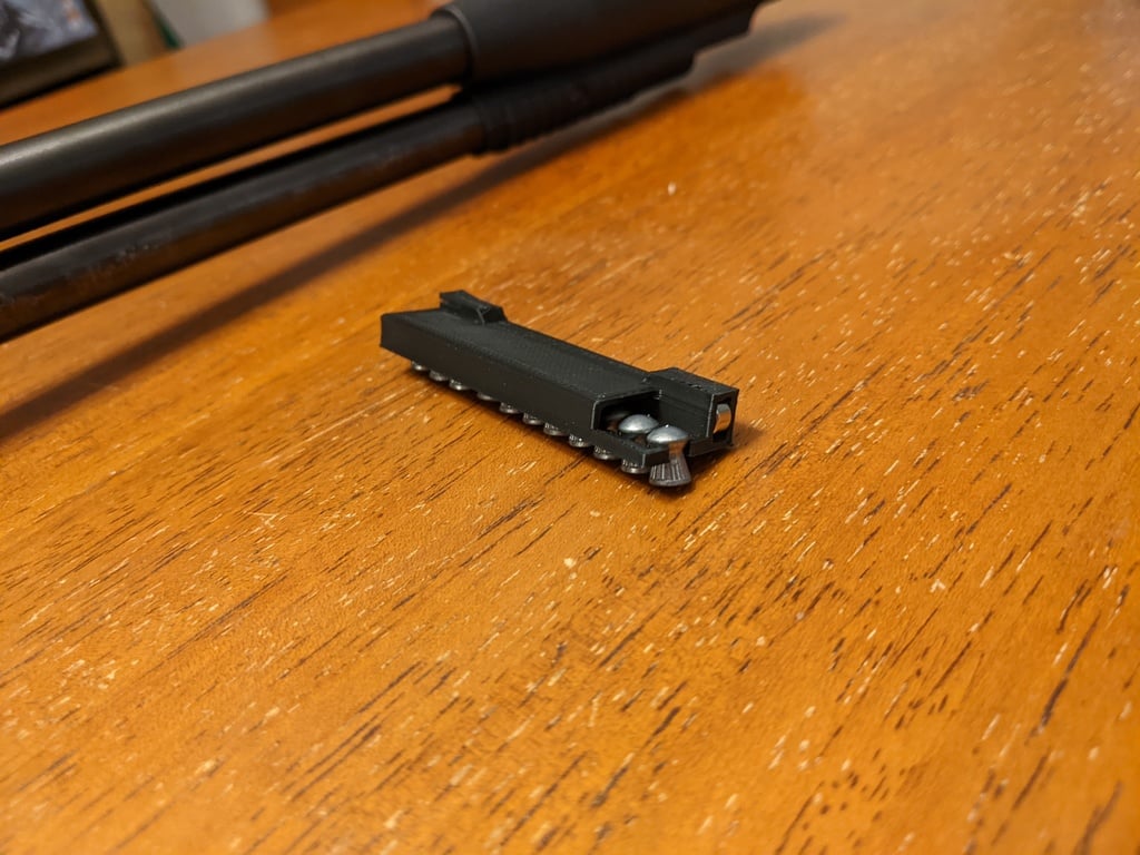 One-Hand Magnetic Air Rifle .22 Pellet Rack