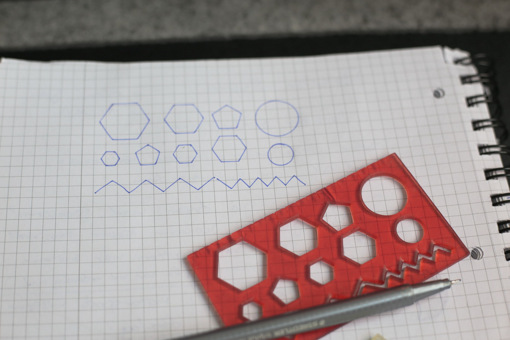3D-Printable Chemistry Ruler / Stencil
