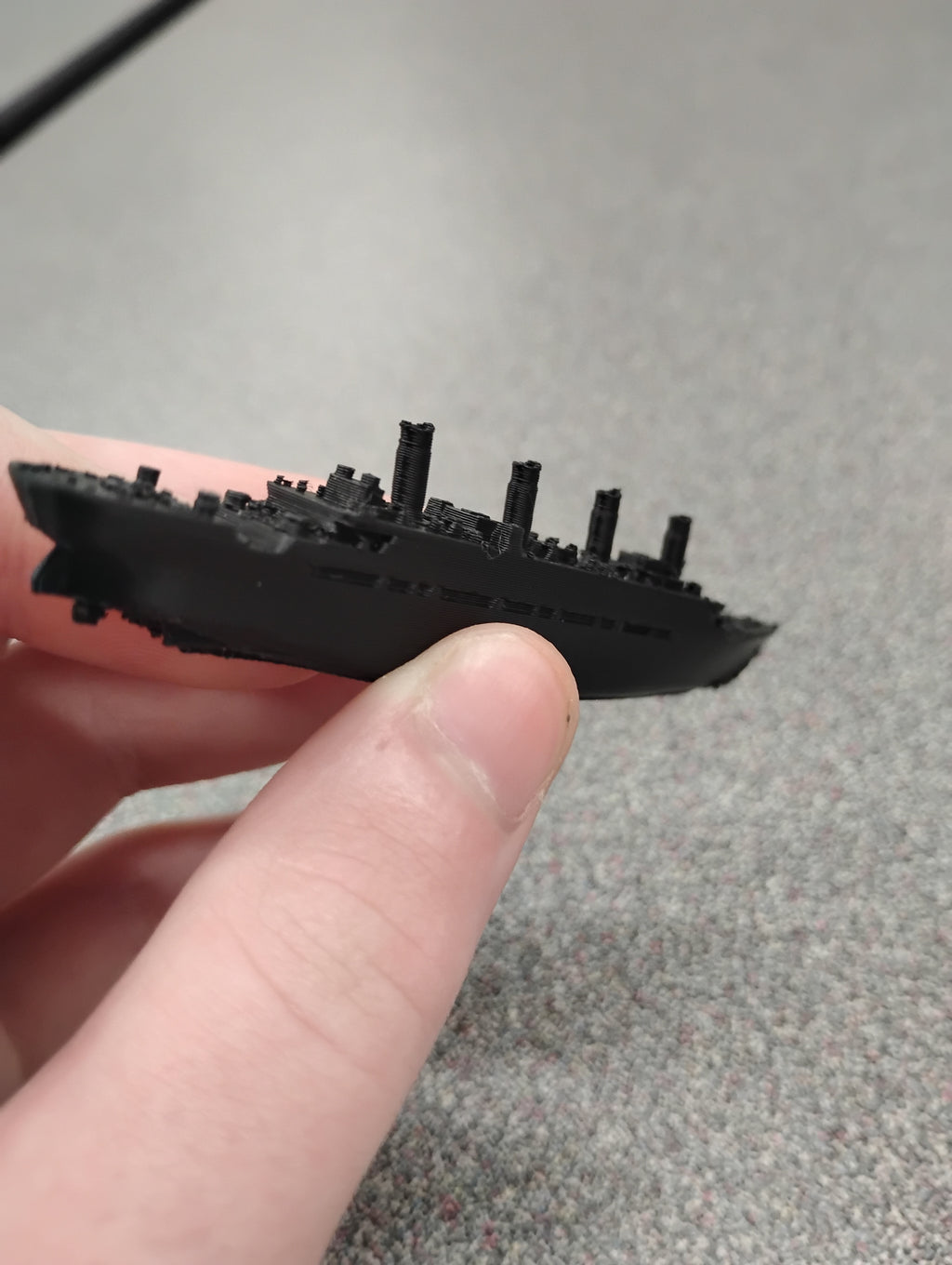 titanic II model replica