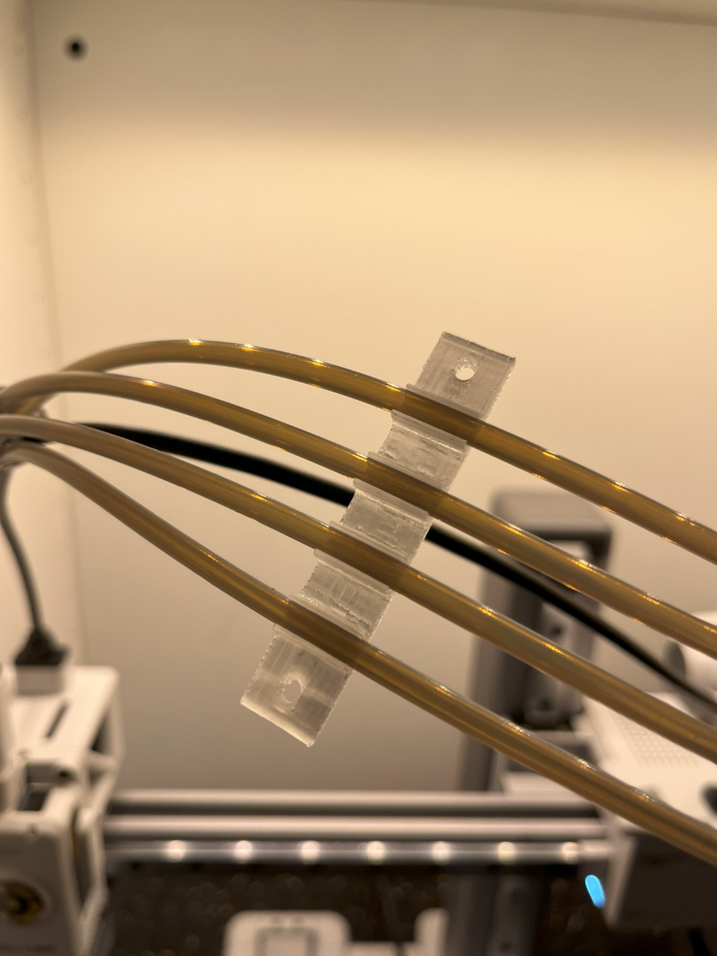 4x PTFE tube holder