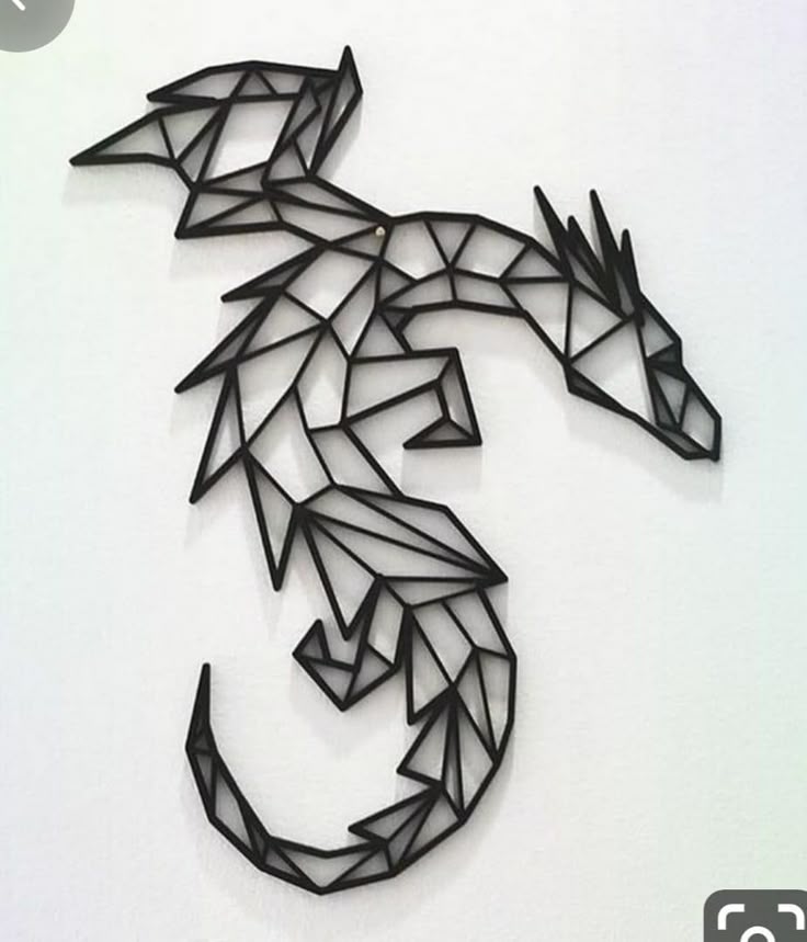 Geometric dragon