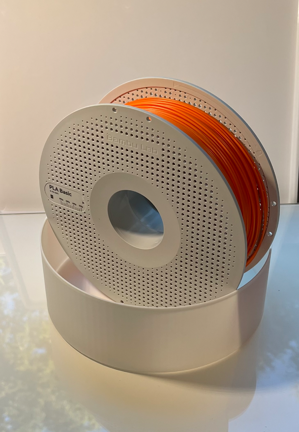 Lightweight filament box