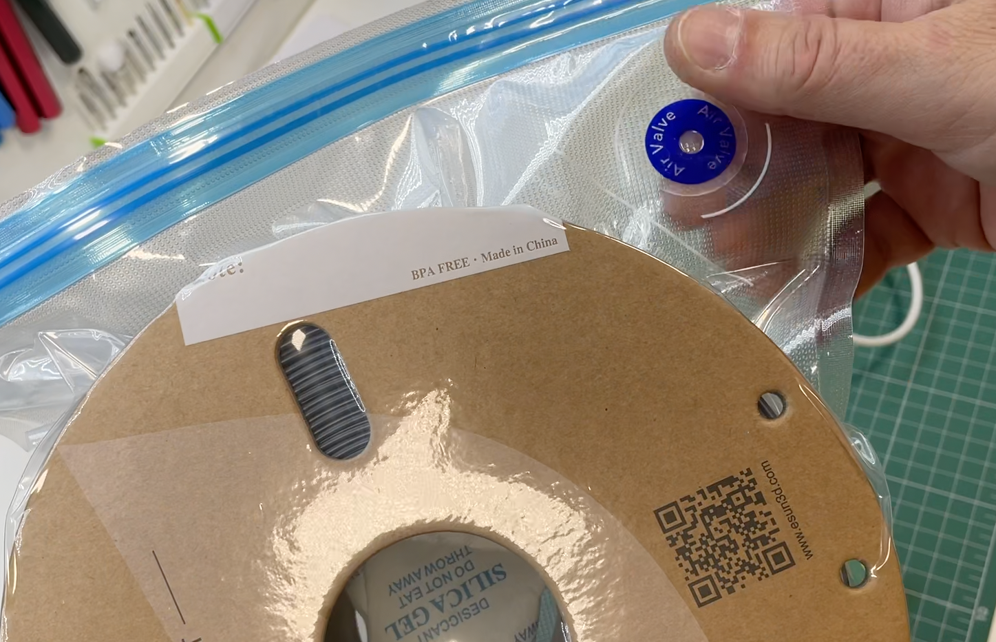 Vacuum Pump for Filament Storage
