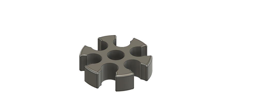 CableClip 6holls (4AMSlite+1Ext+1USB)