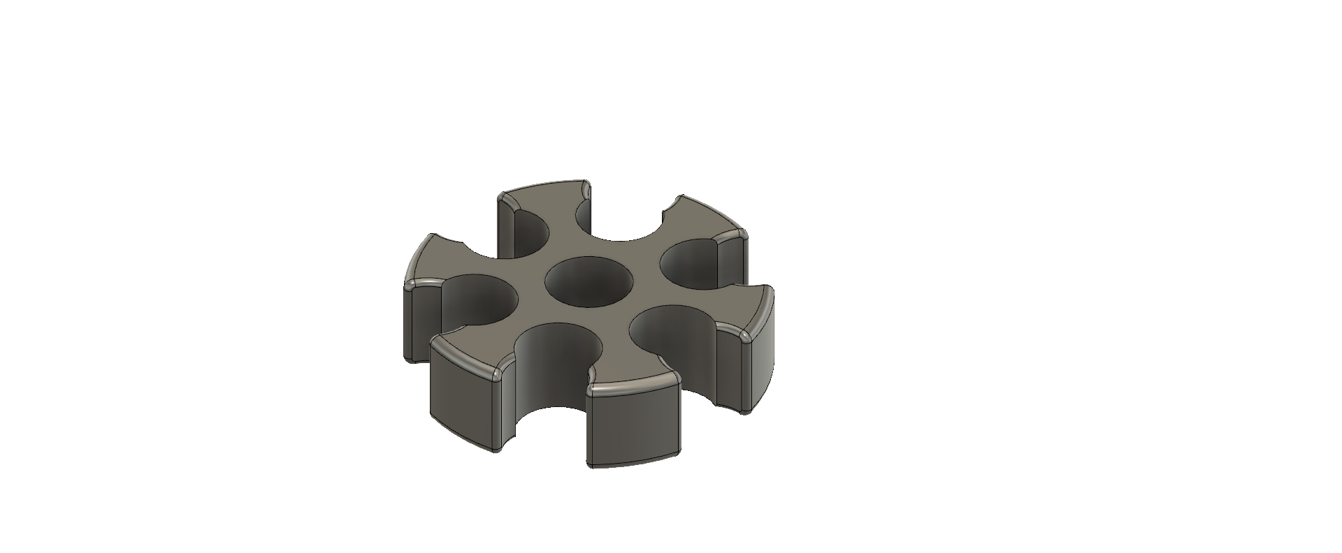 CableClip 6holls (4AMSlite+1Ext+1USB)