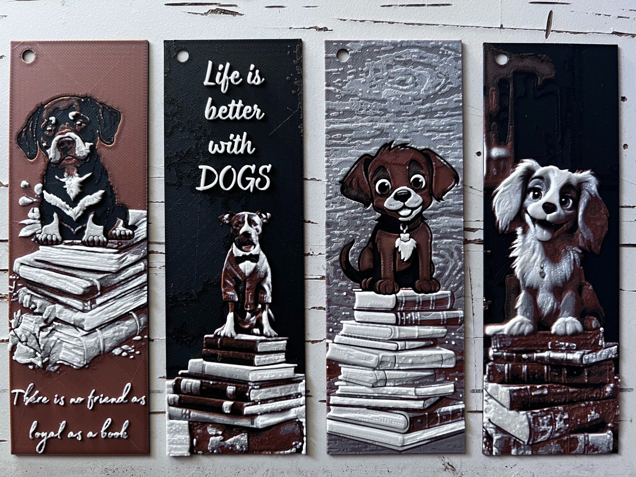 Bookmarks dog set 2