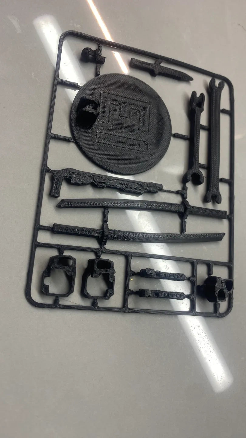 Dummy13武器+底座/组合板件