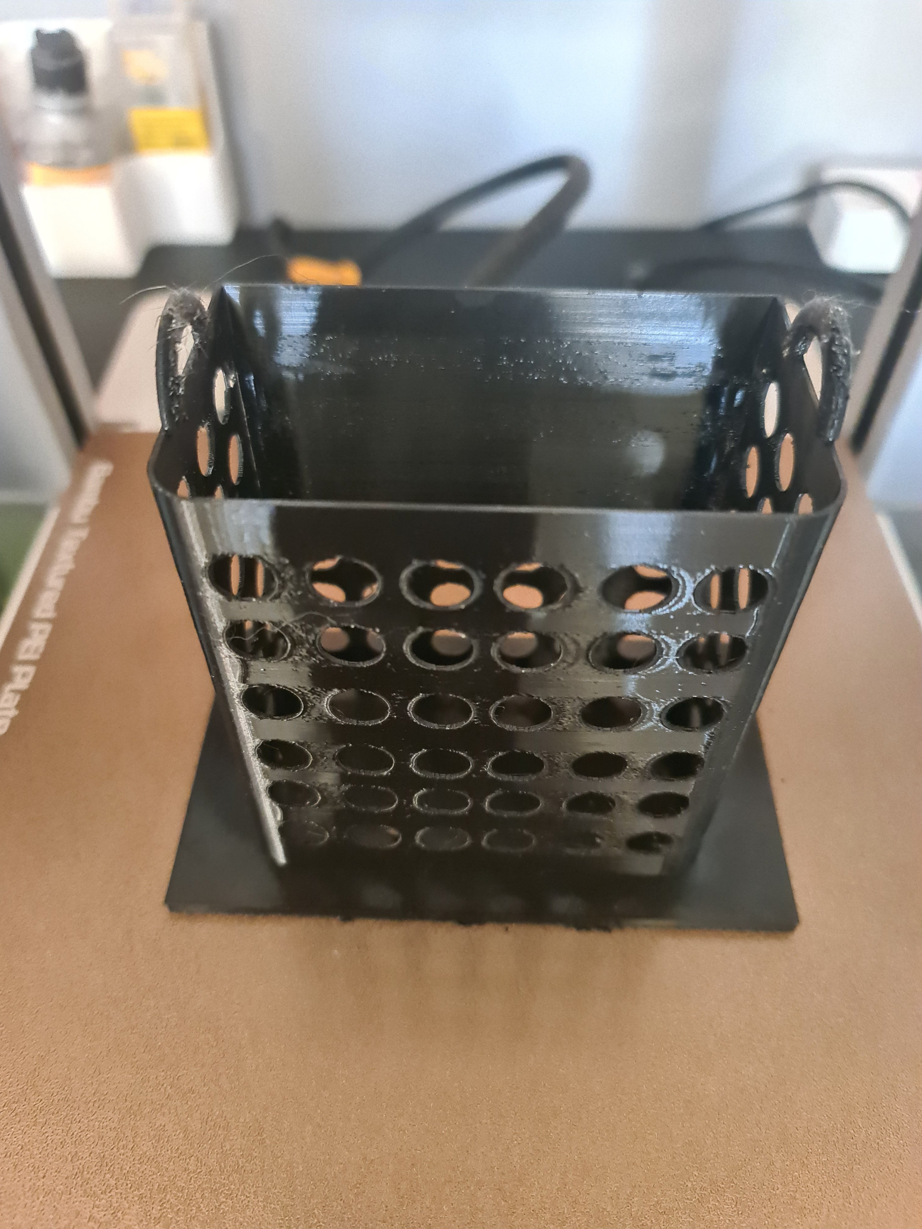 Suet bird feeder