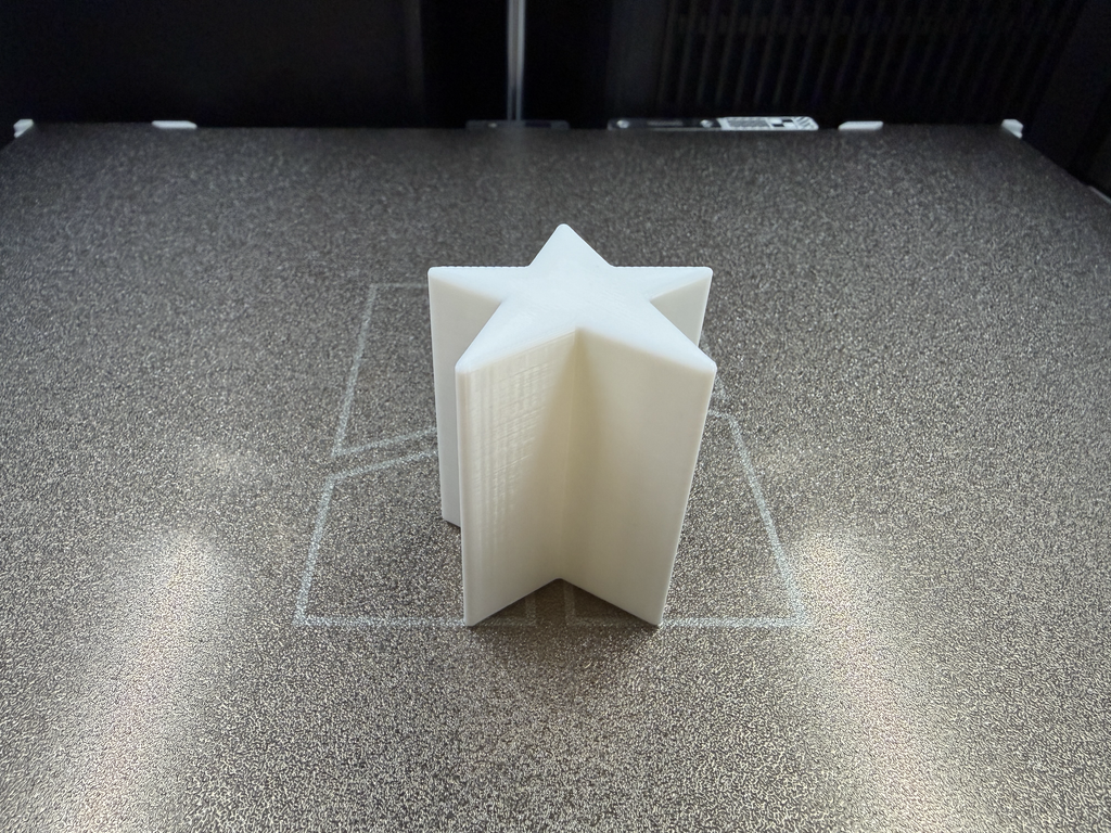Simple Star Pillar - Fun & Easy Print for Everyone