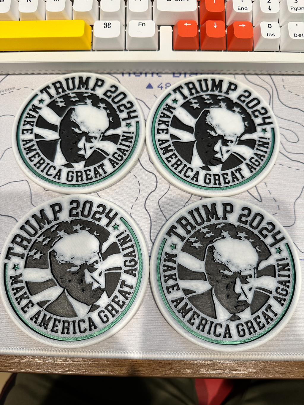 Trump 2024 Coaster