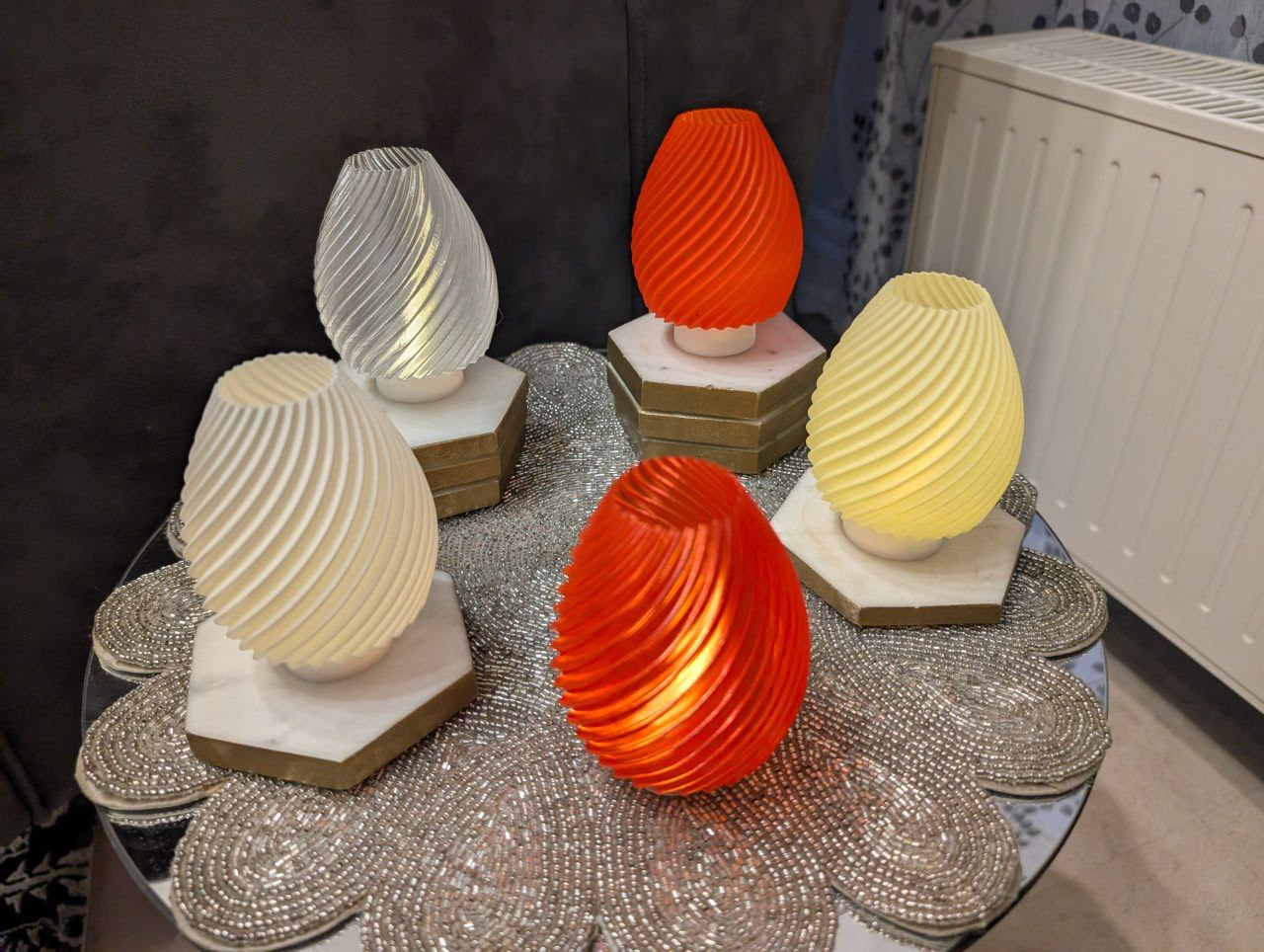 Spiral Tea Light vase DIY– Modern & Elegant