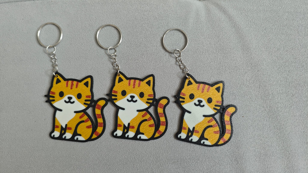 Cute Cat - Keychain