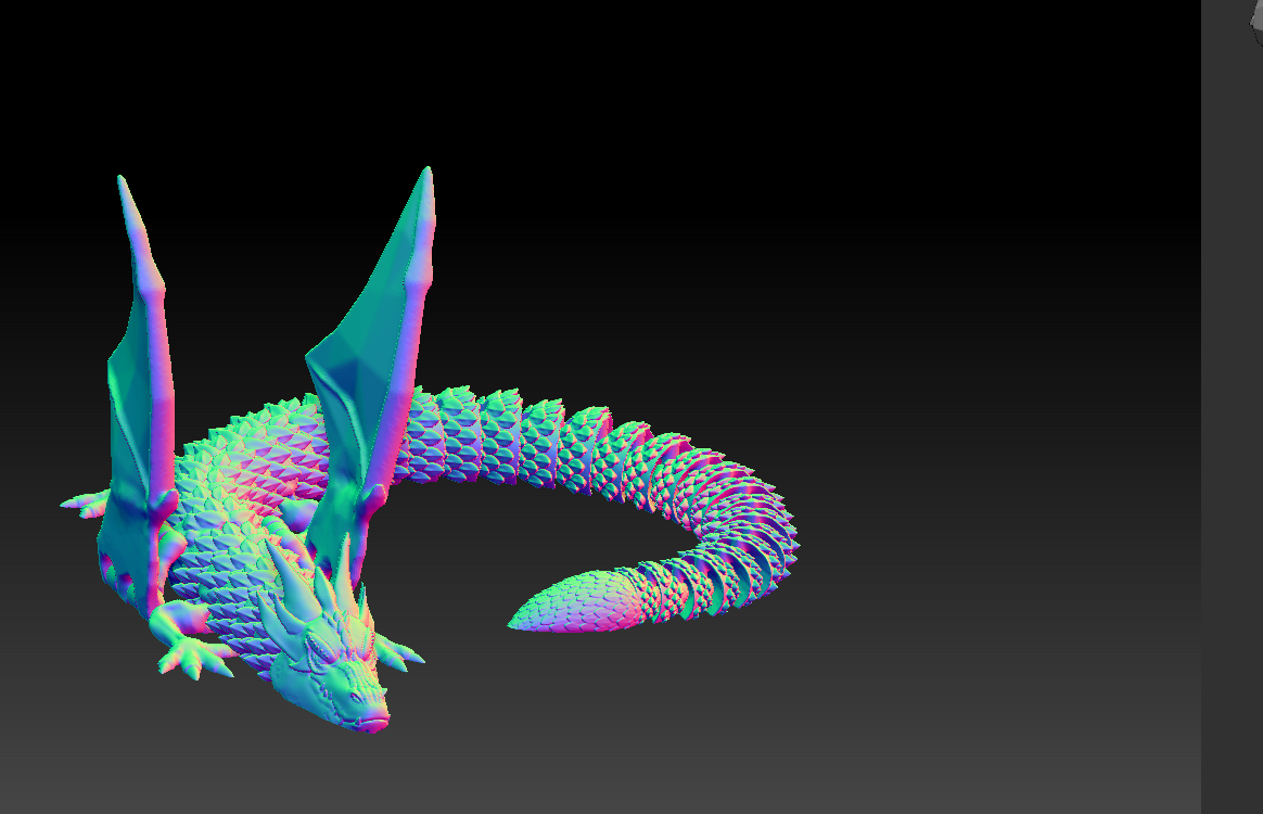 flexi winged dragon