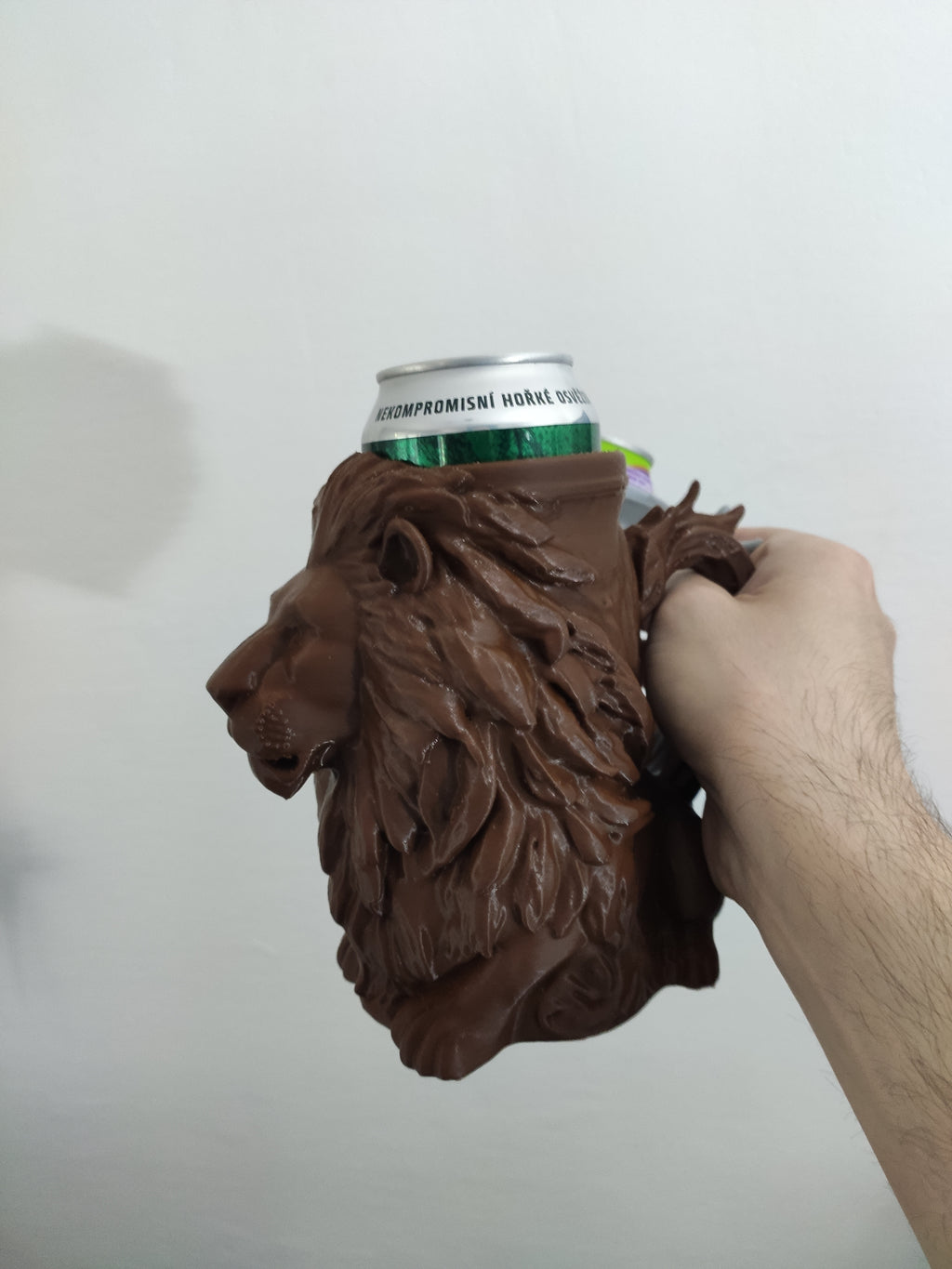 Lion Can Holder (0.5L + 12oz Cans) - Beer mug