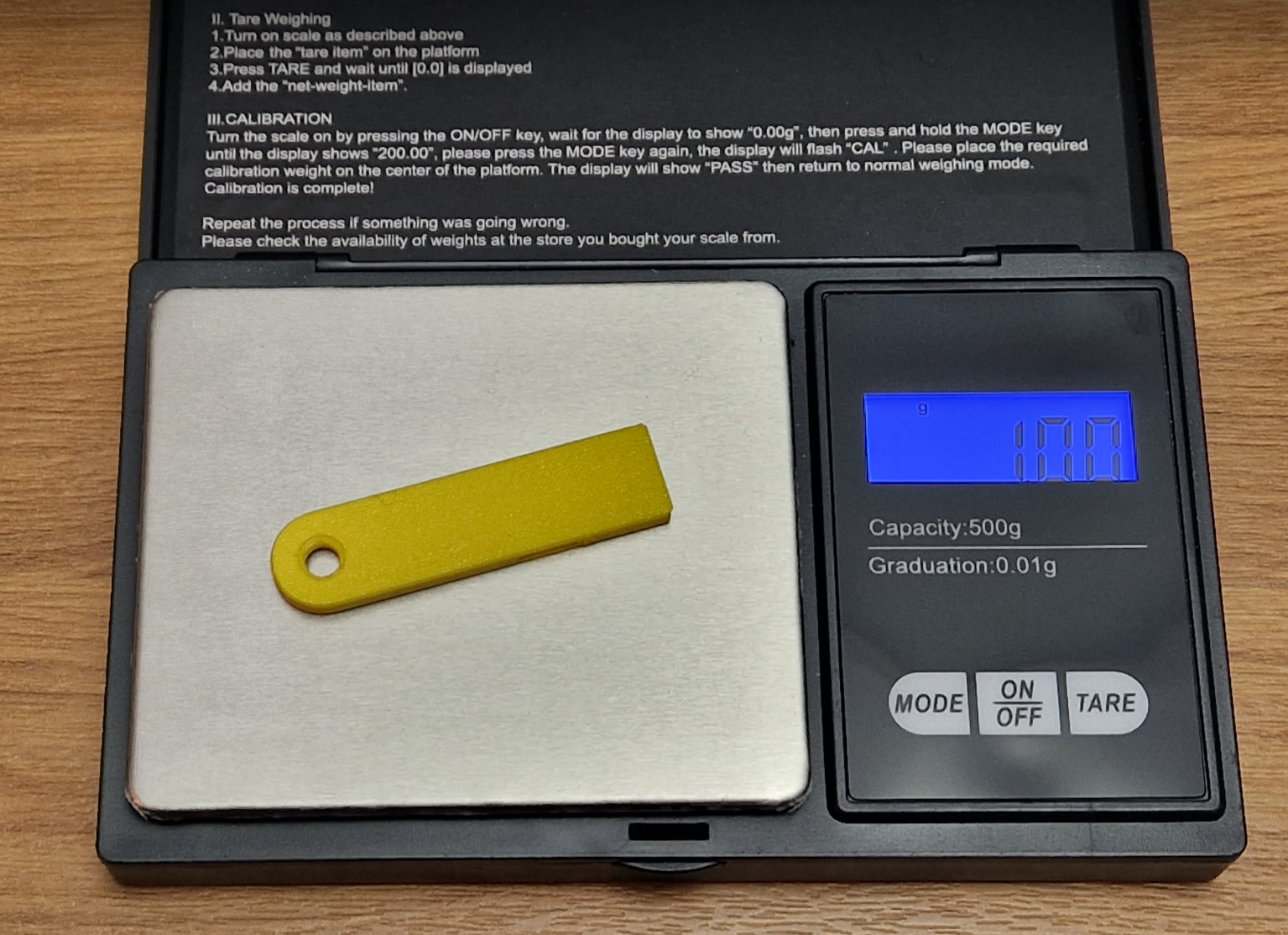 the whistle - 1g loud two tone keychain