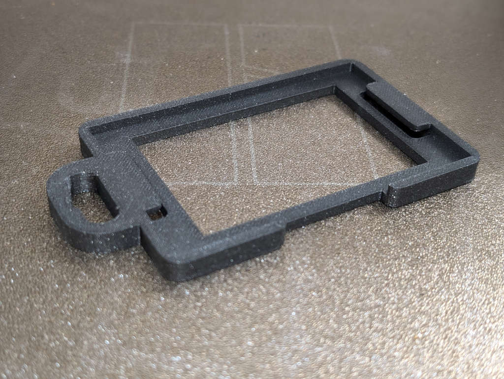 Badge holder remix with back cutout by @PERKINS