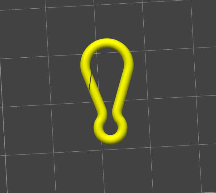 Small carabiner