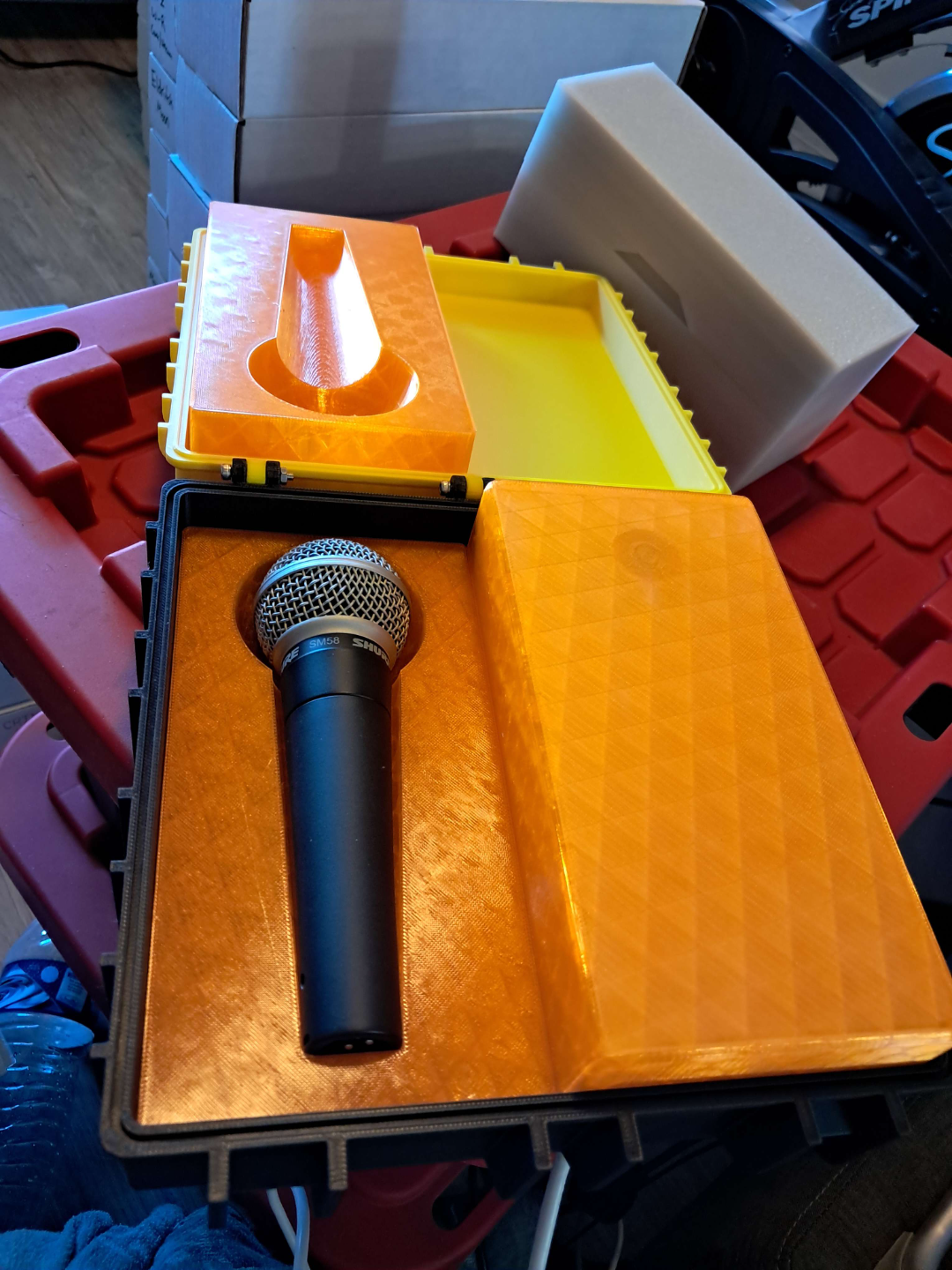 Shure SM58 Insert for Utility Case XL