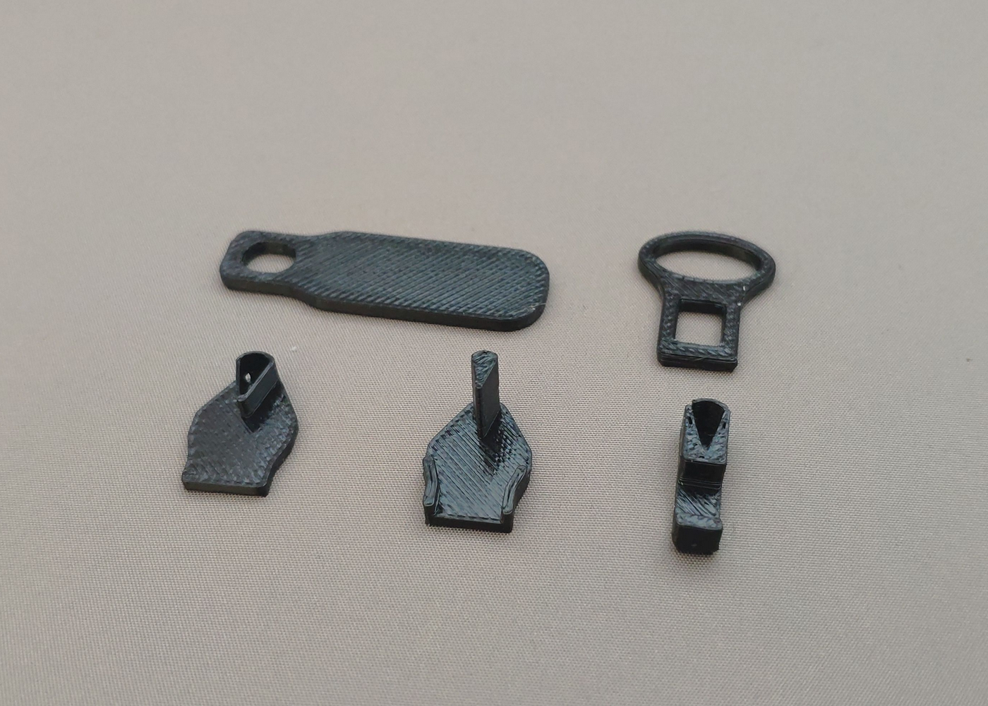 Zipper slider replacement (reverse)