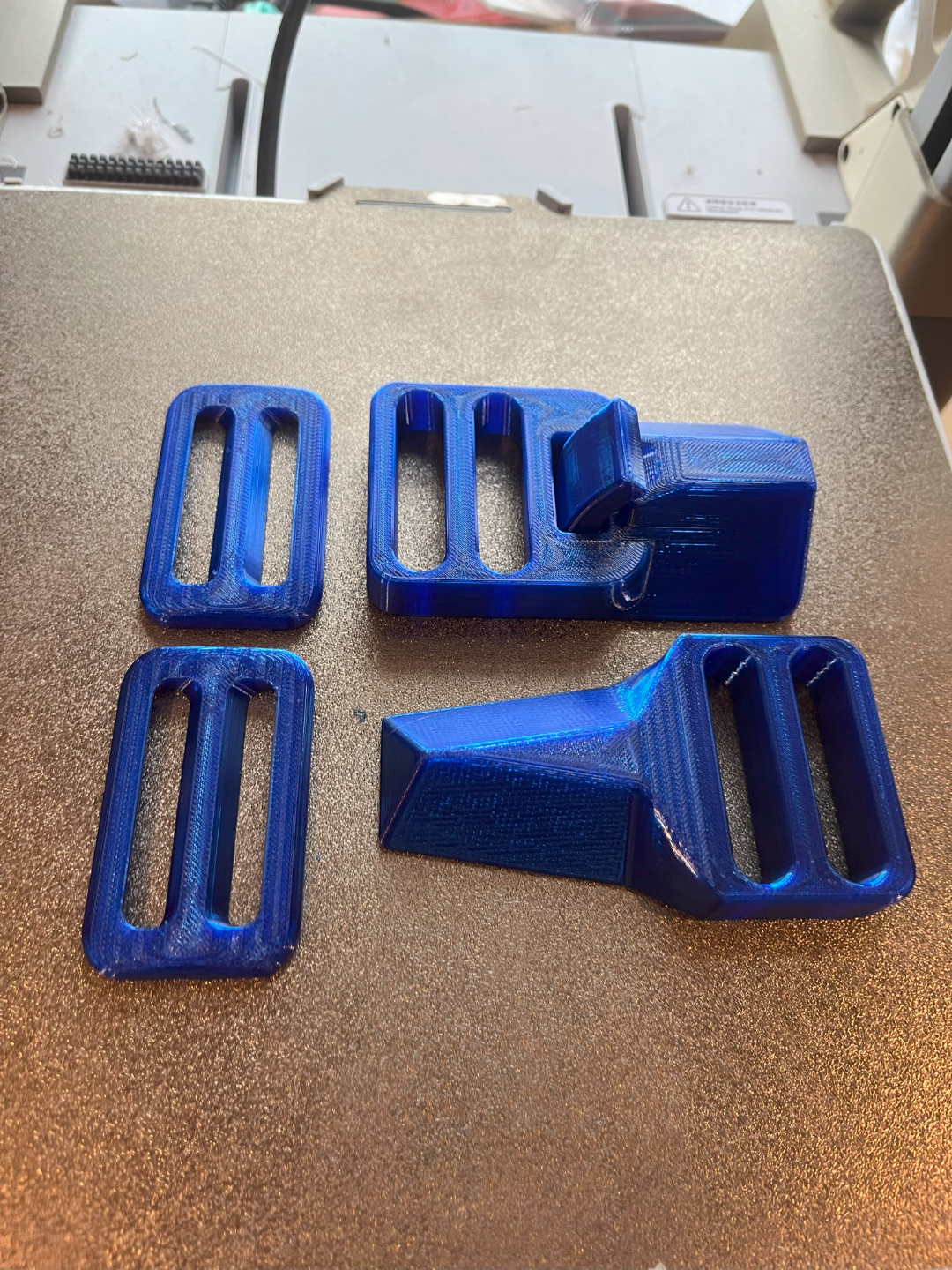Buckle with slides - 2 inch