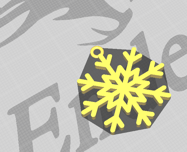 EARRING SNOWFLAKES COPO DE NIEVE