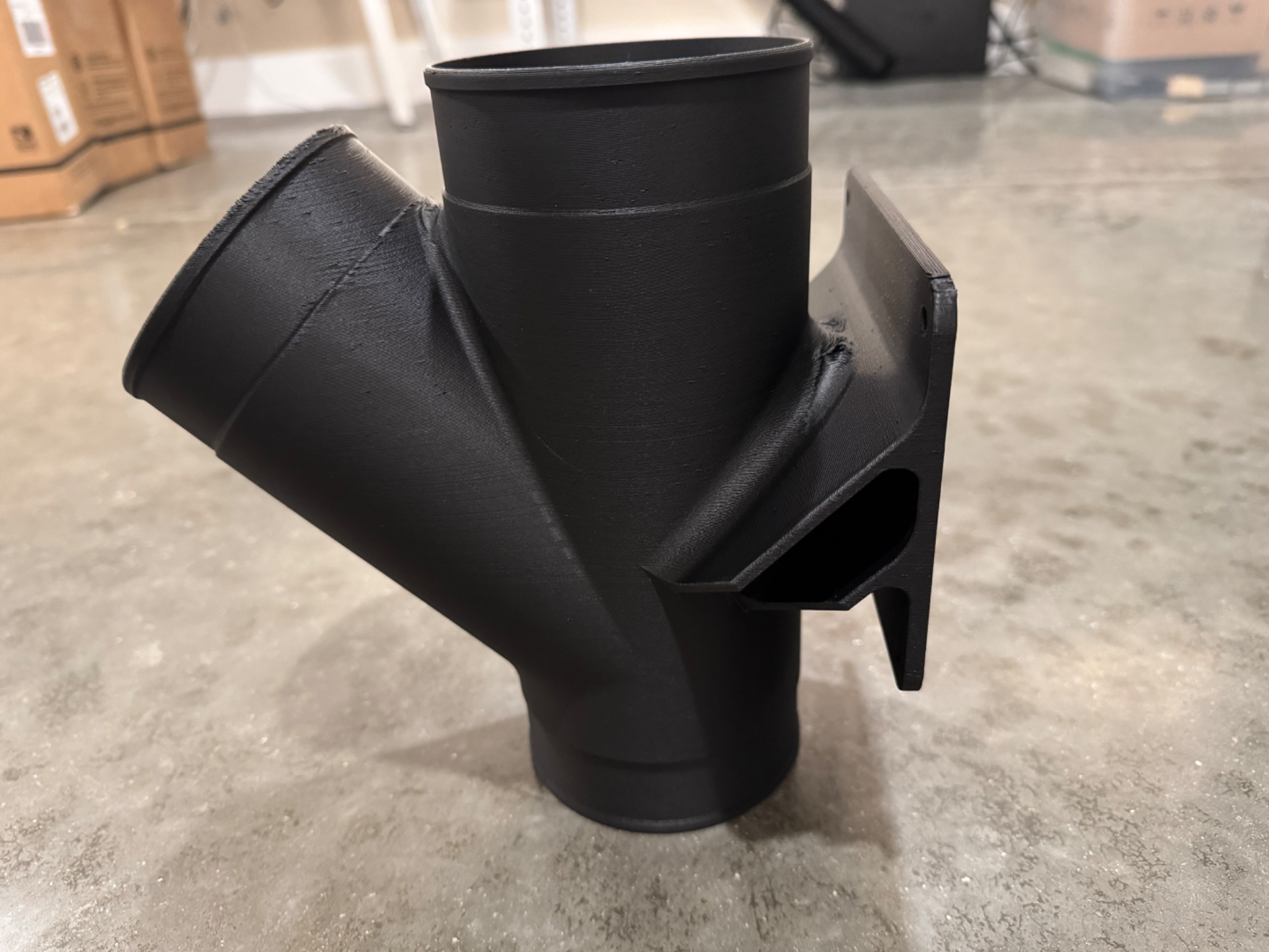 4 Inch Y Joint for Ventilation or Dust Collection