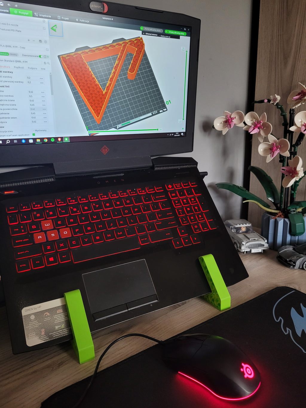 Laptop stand 50°